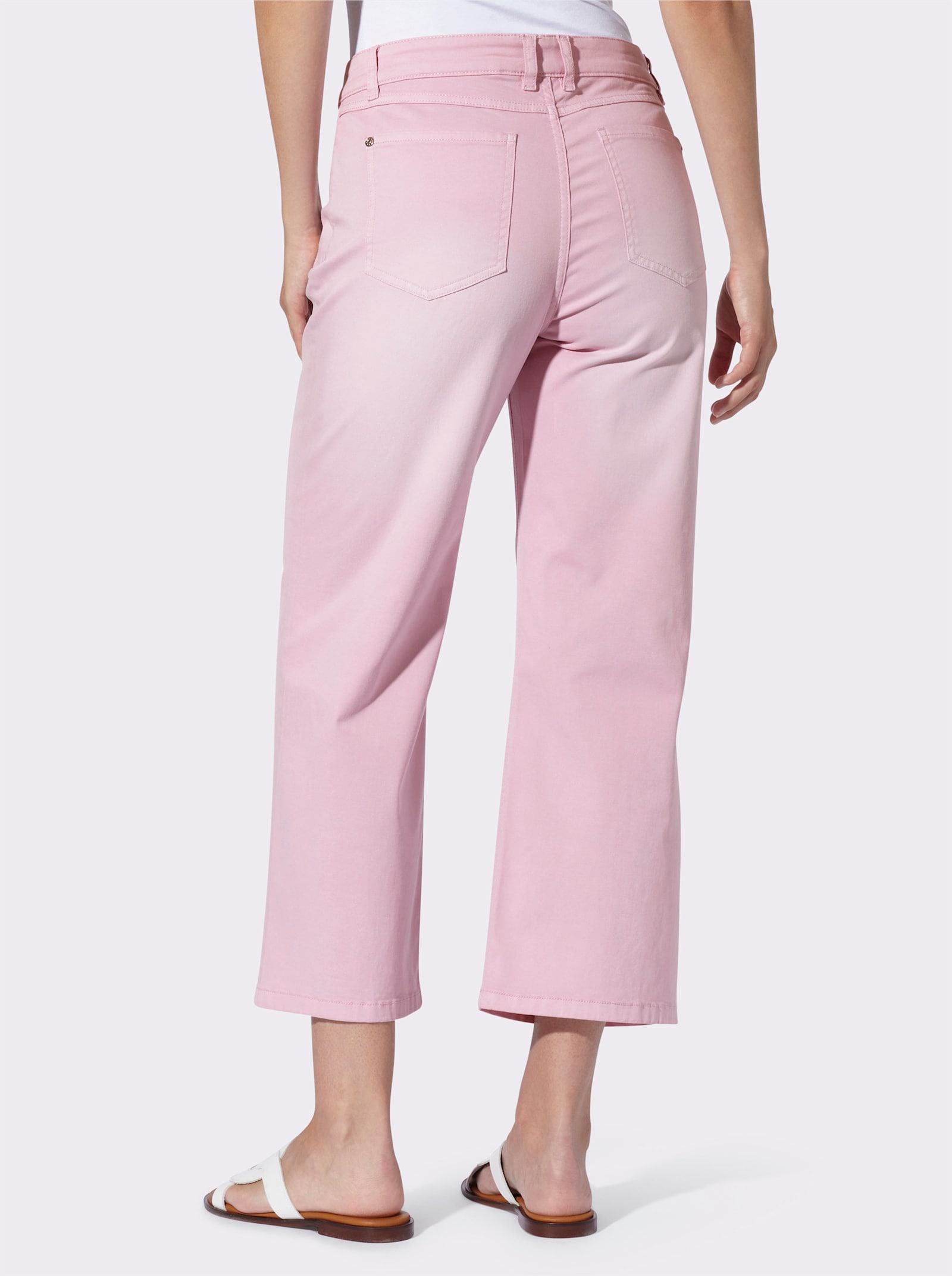 heine 7/8-Jeans im Culotte-Style - rosé