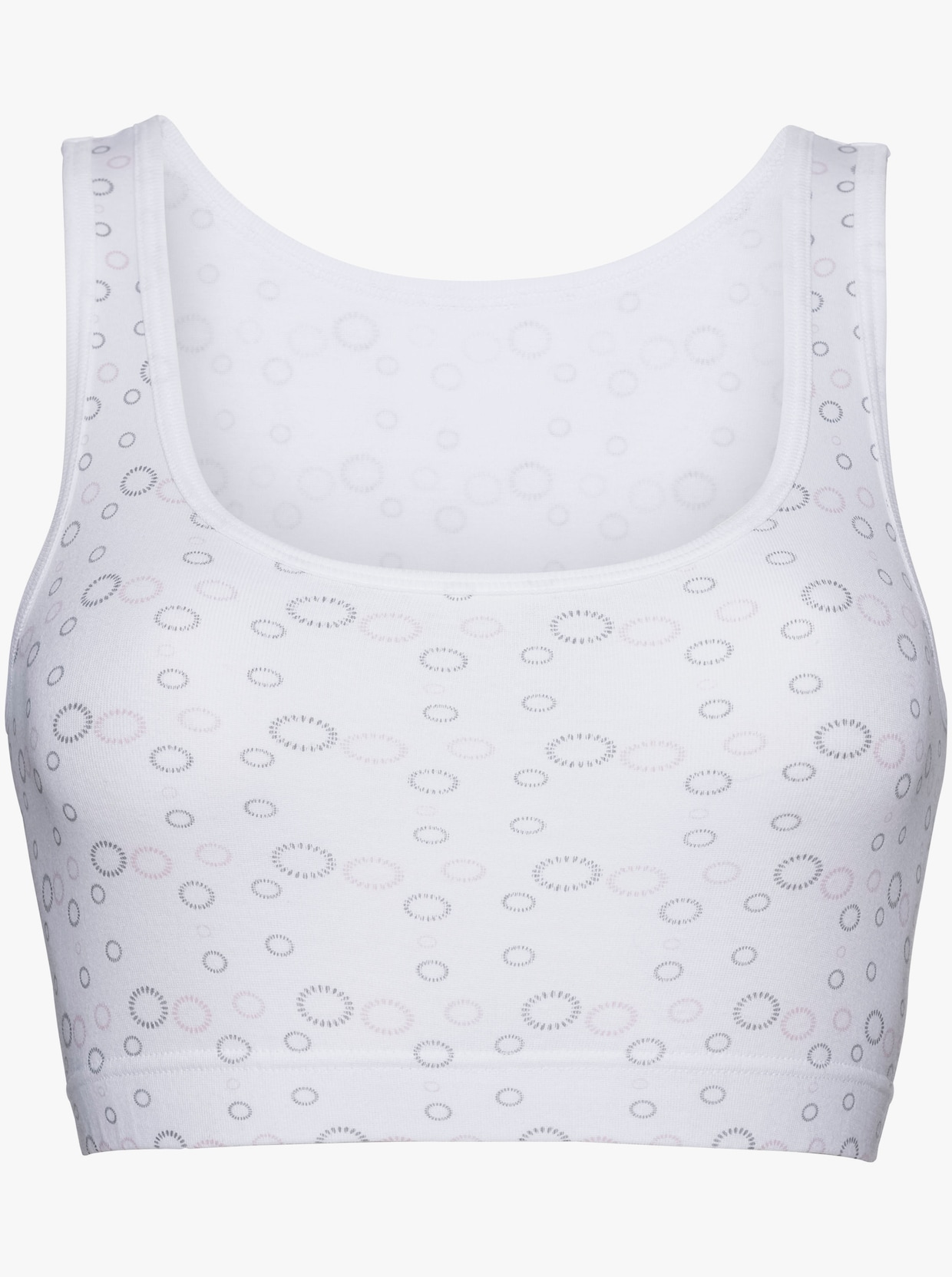 wäschepur Bustier - wit geprint