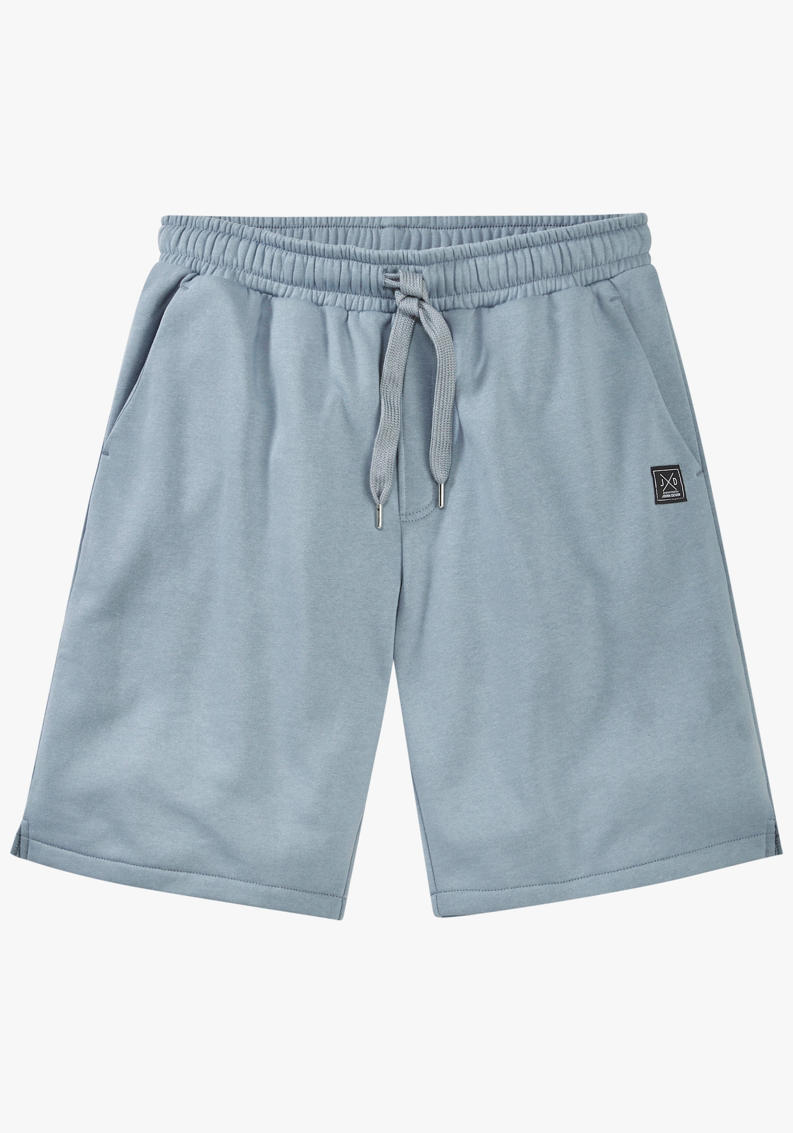 John Devin Sweatshorts - blaugrau