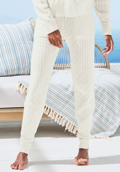 French Connection Strickhose - creme