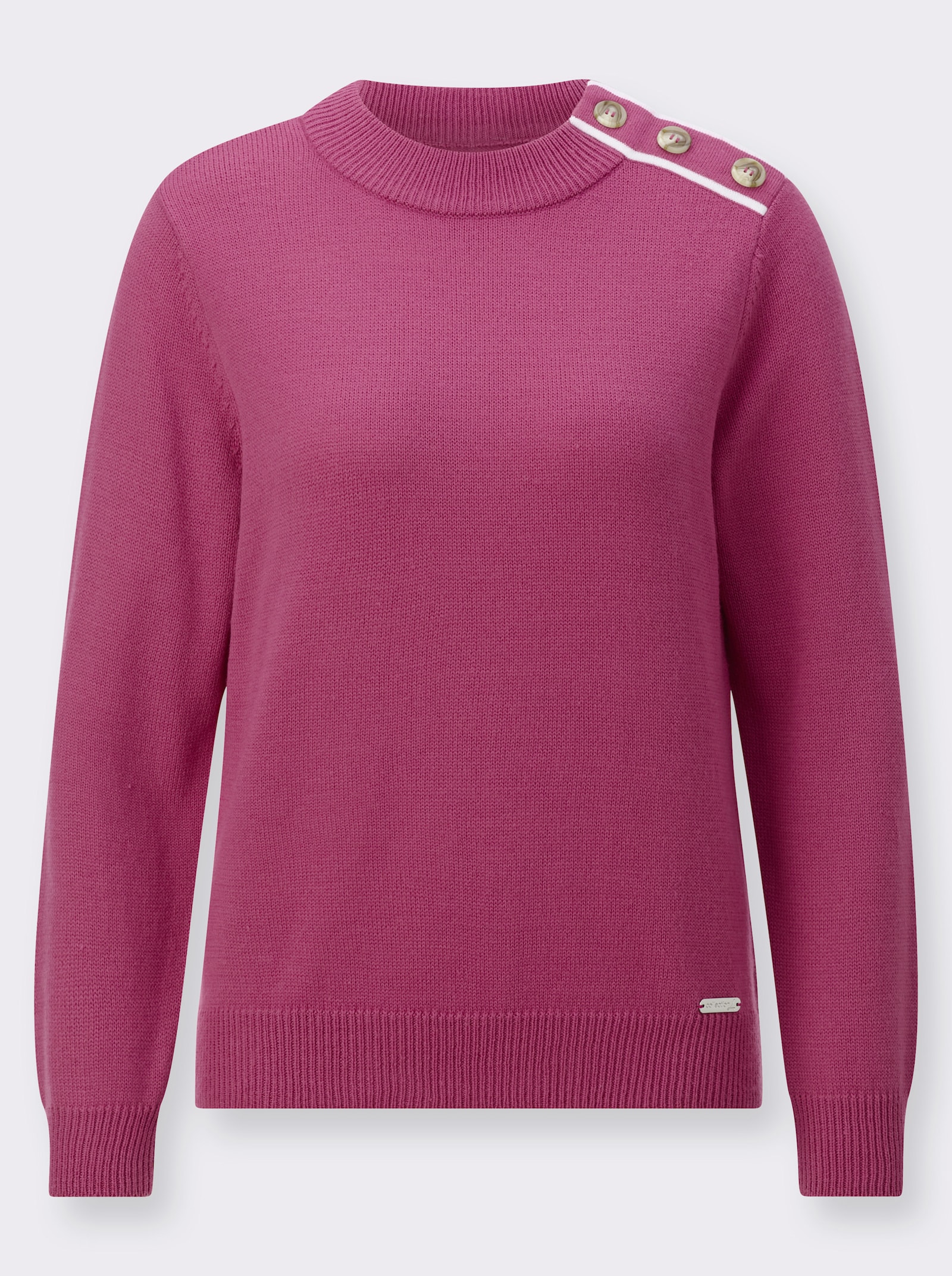 Pullover mit Rundhals-Ausschnitt - erika