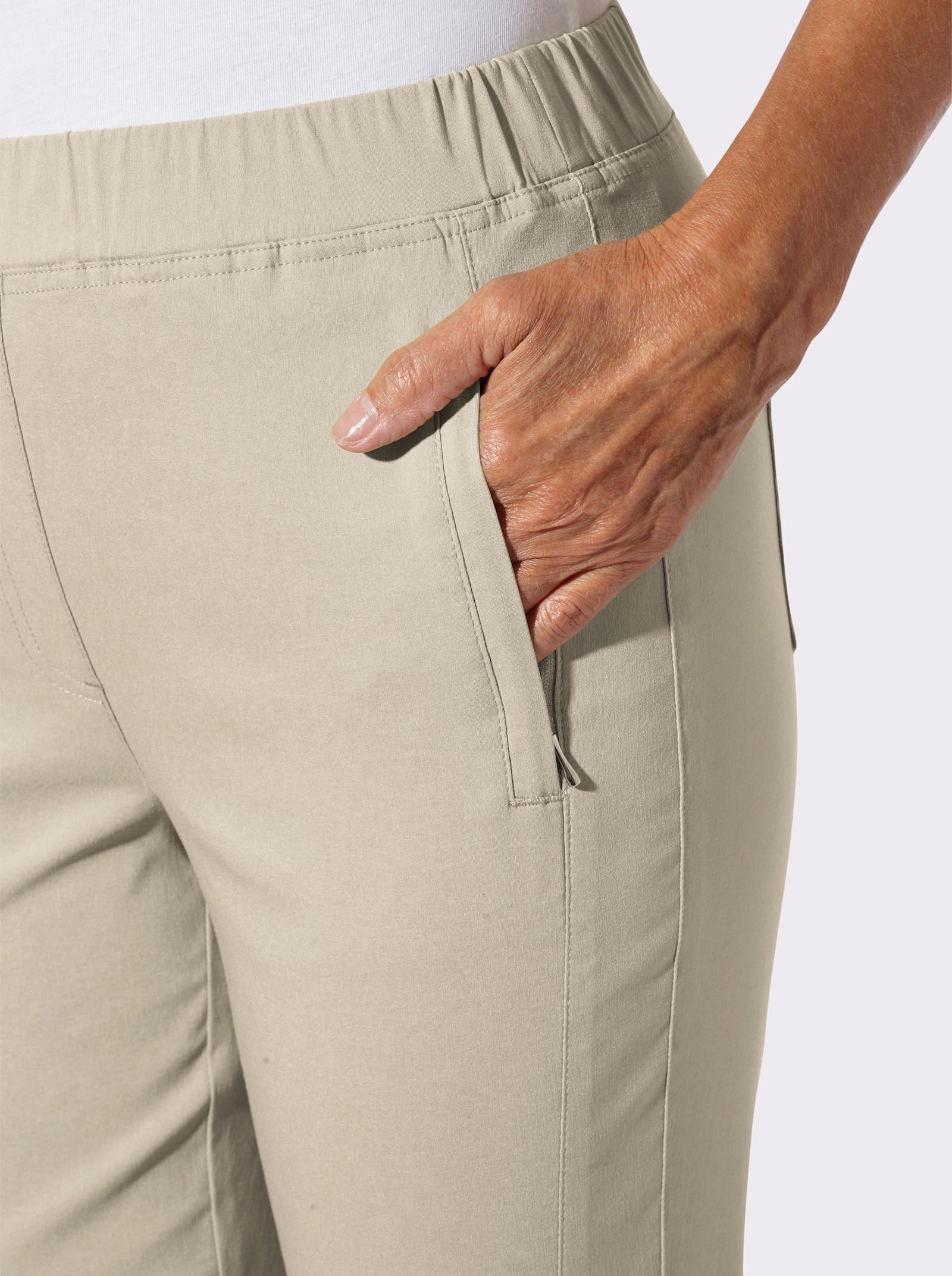 Bengalinhose zum Schlupfen - sand