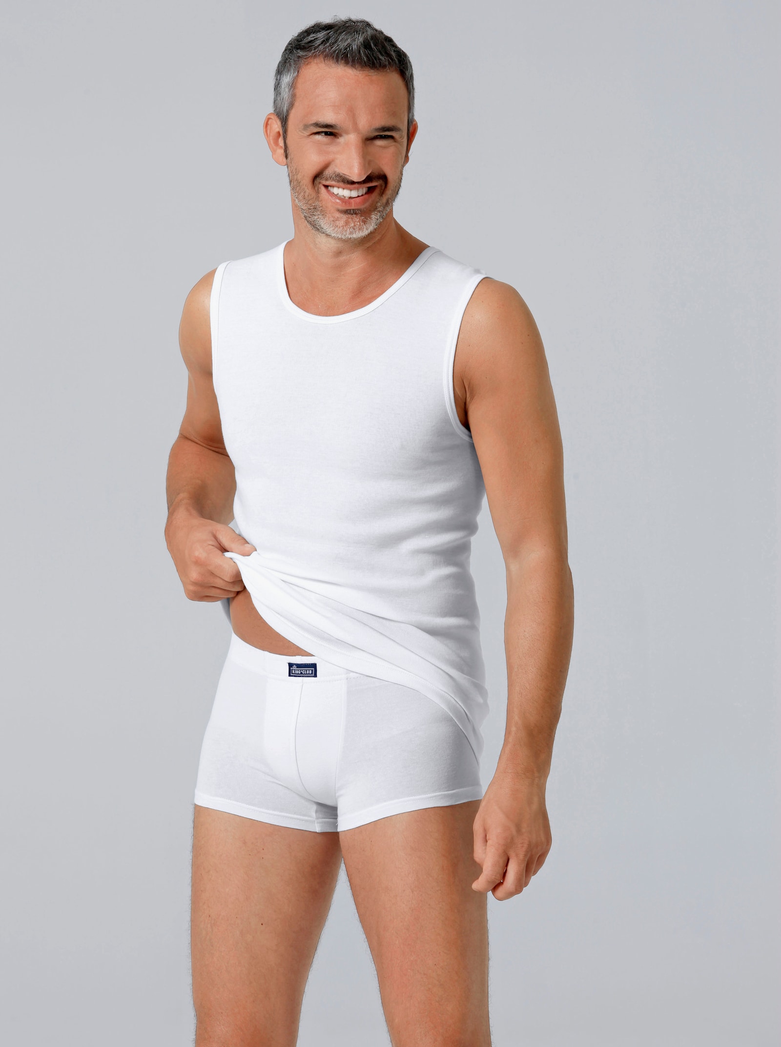 KINGsCLUB Shirt - weiß