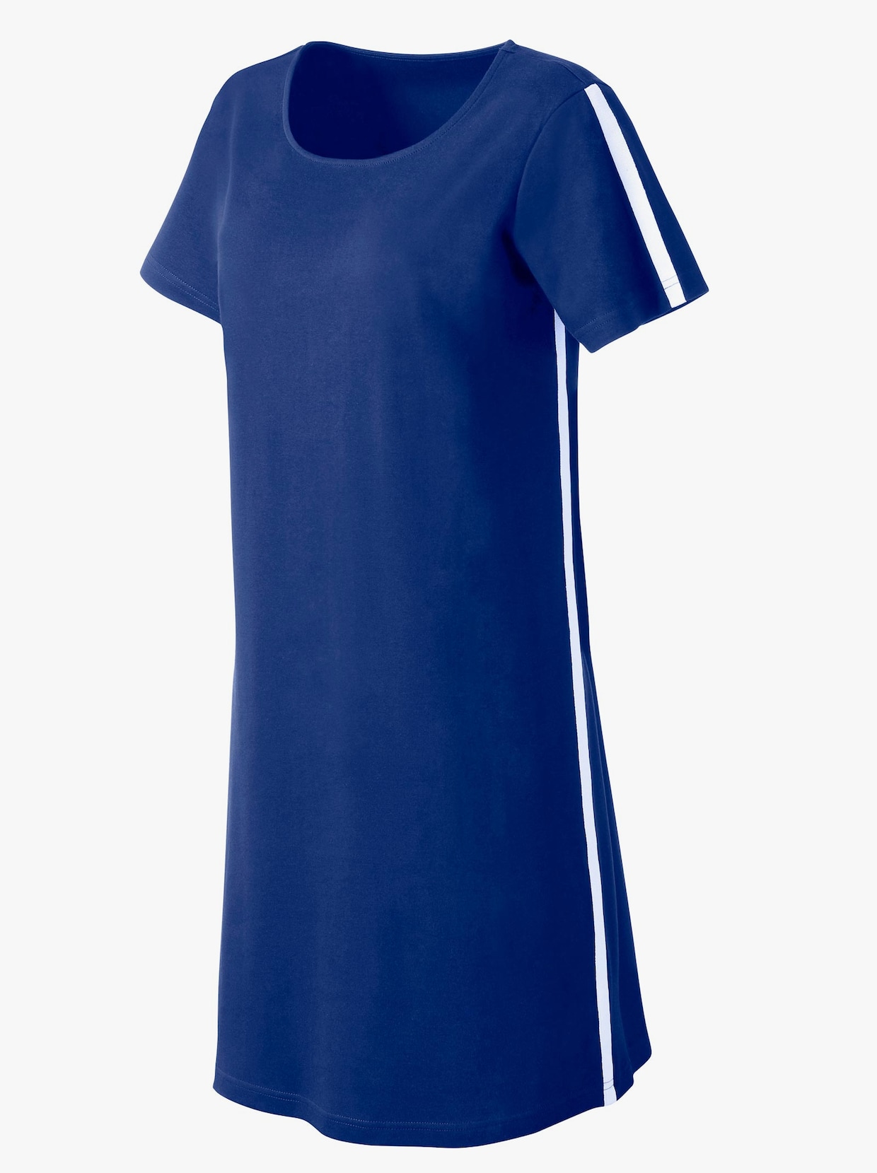 Žerzejové šaty - královská modrá