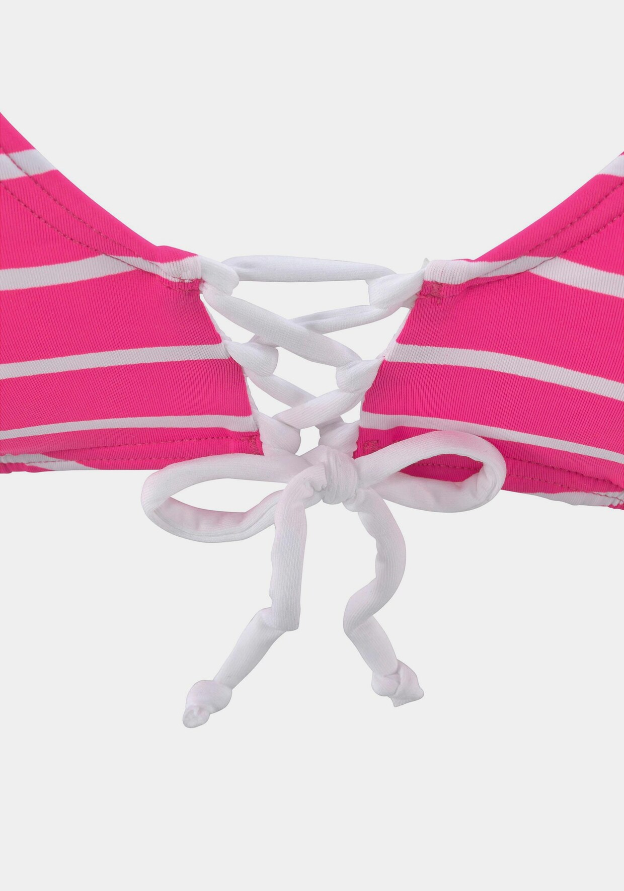 KangaROOS Triangel-Bikini - pink-weiß