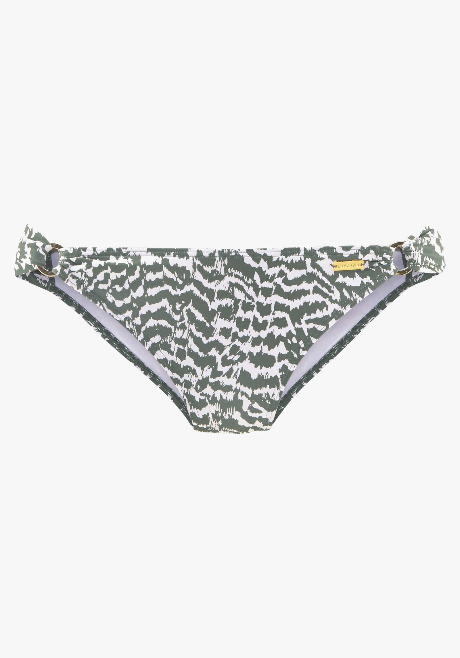 LASCANA Bikini-Hose - oliv-bedruckt