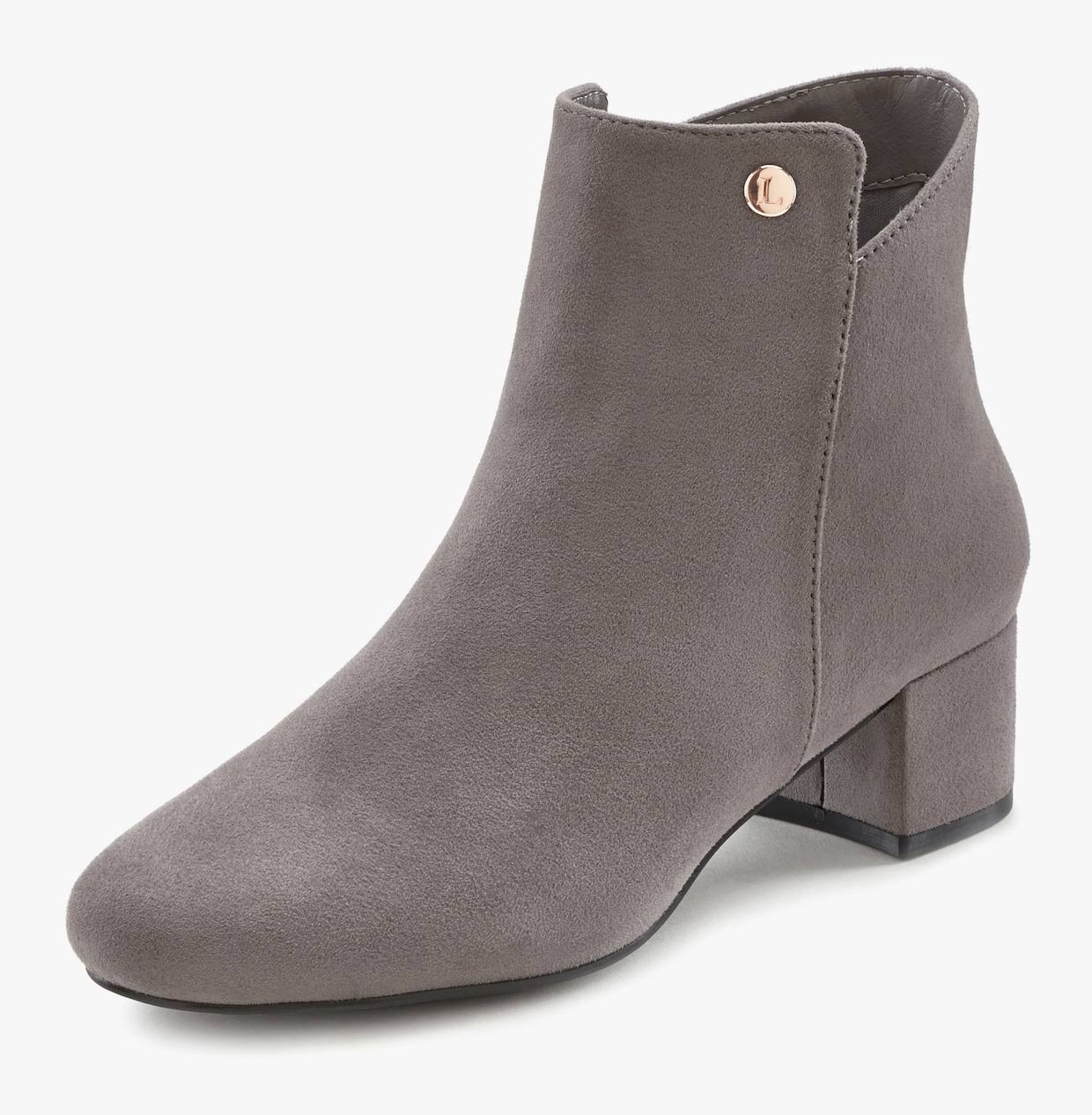 LASCANA Bottines - gris clair