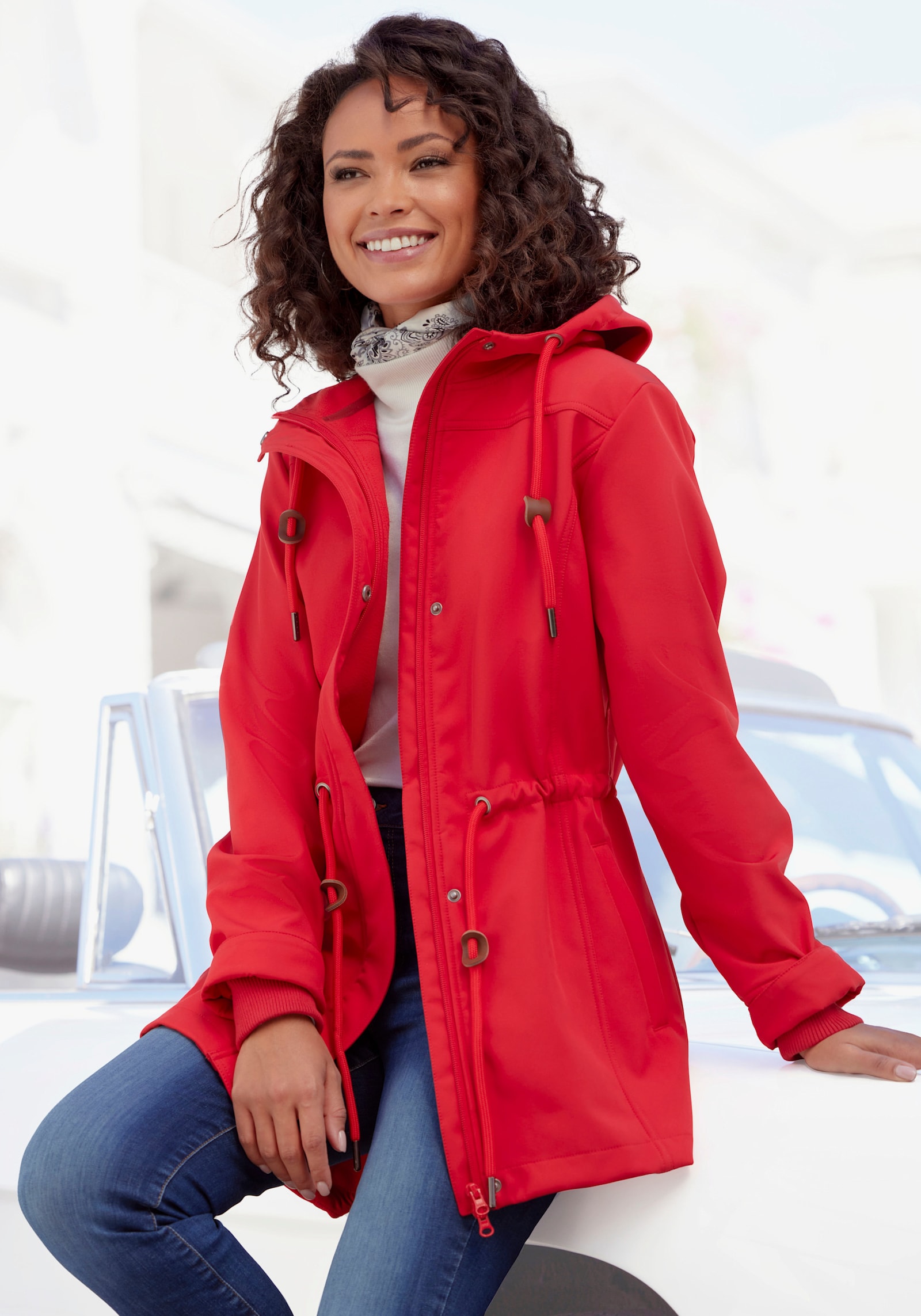 vivance active Softshelljacke - rot