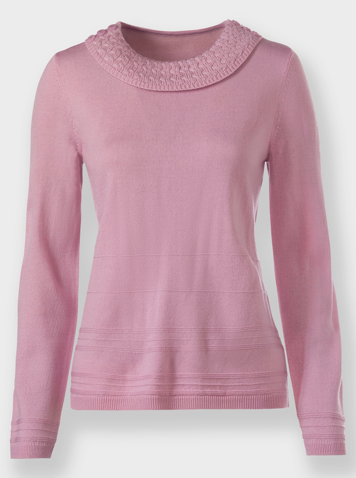 Pullover met lange mouwen - roze