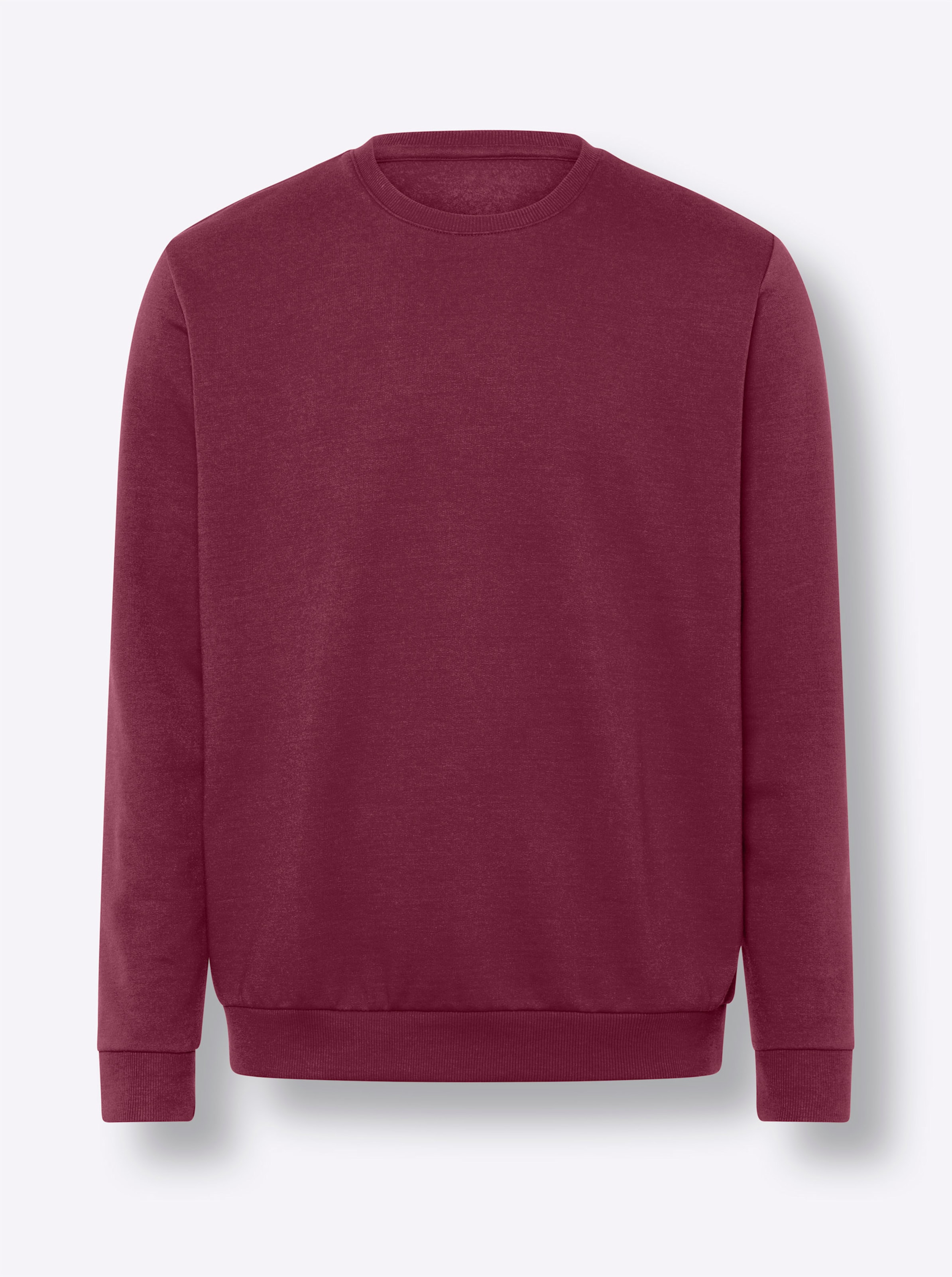 Herren Sweatshirt bordeaux, Größe 44/46 - Bild 2