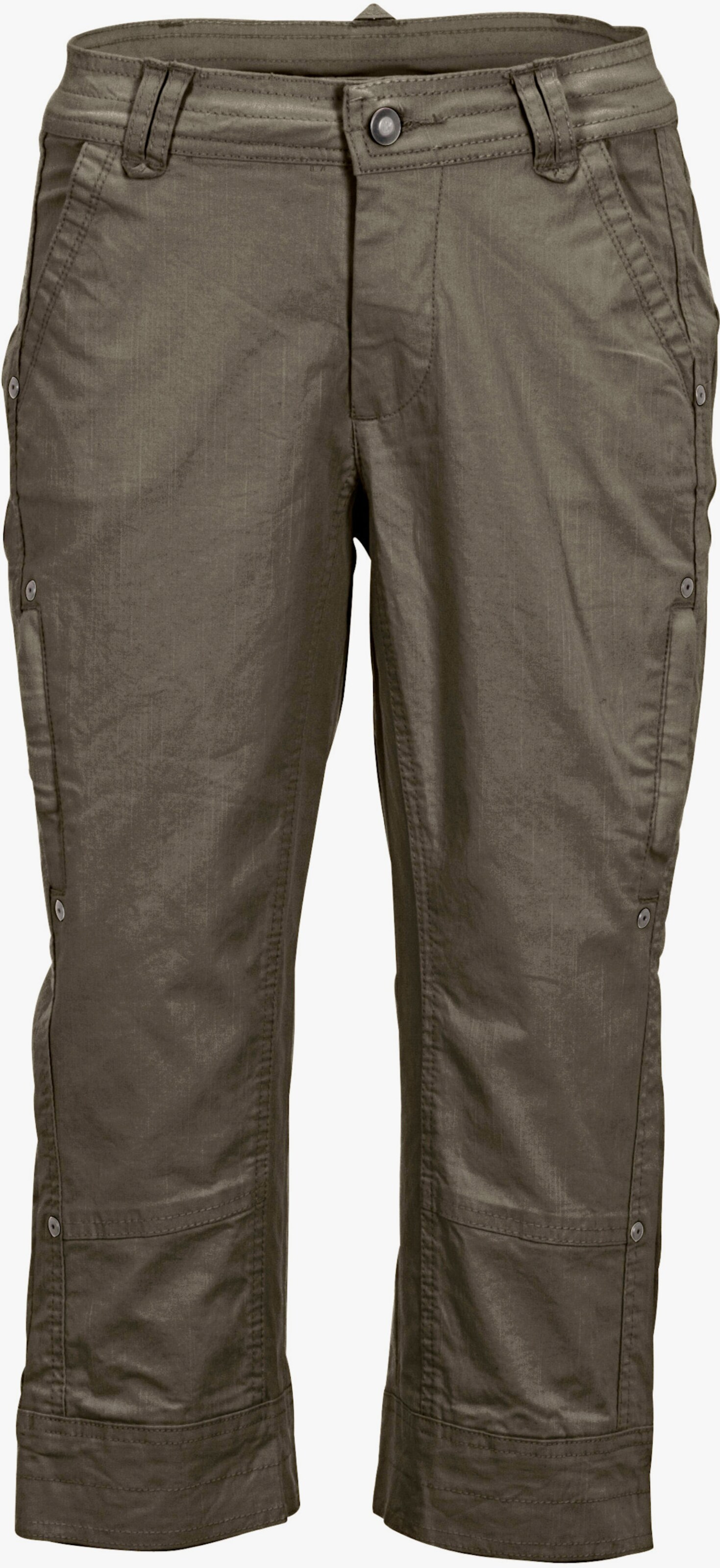 heine Caprihose aus Baumwoll-Stretch - khaki