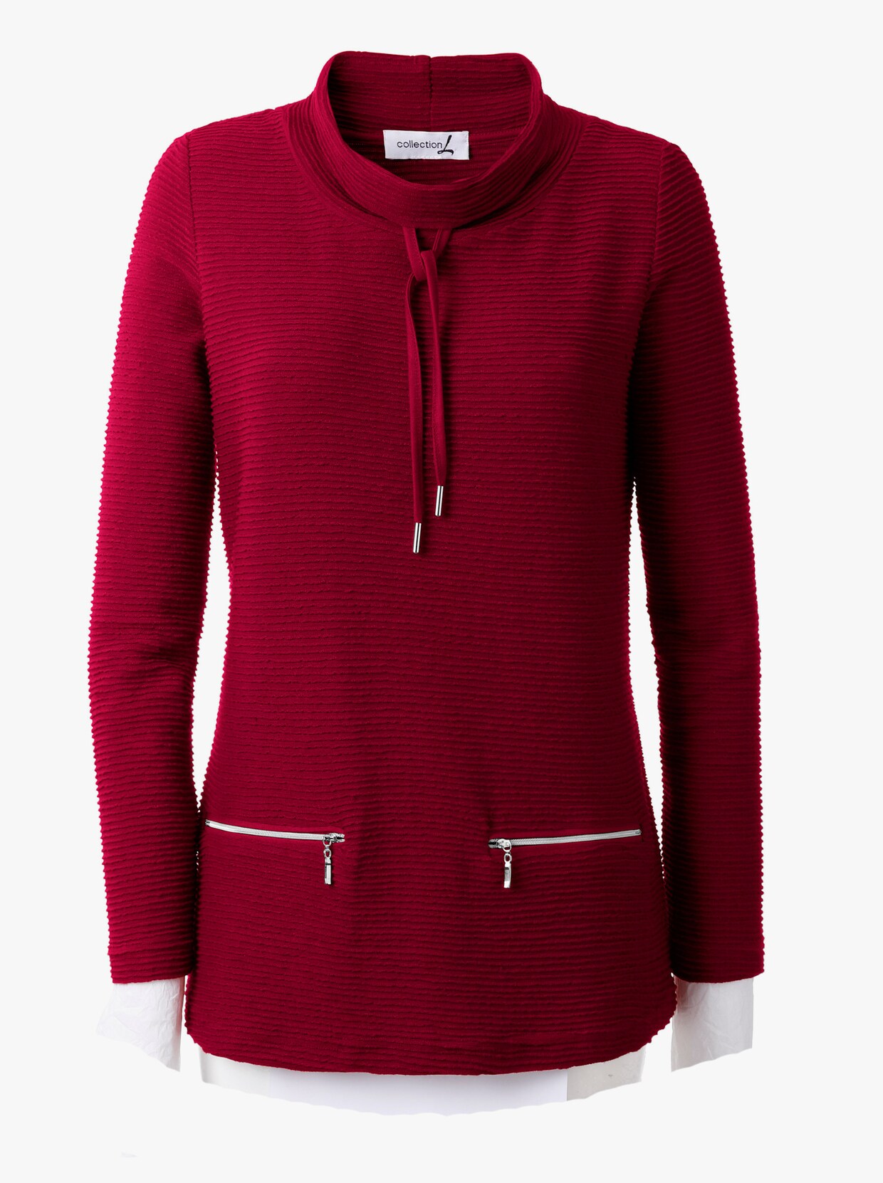 Sweatshirt - rot
