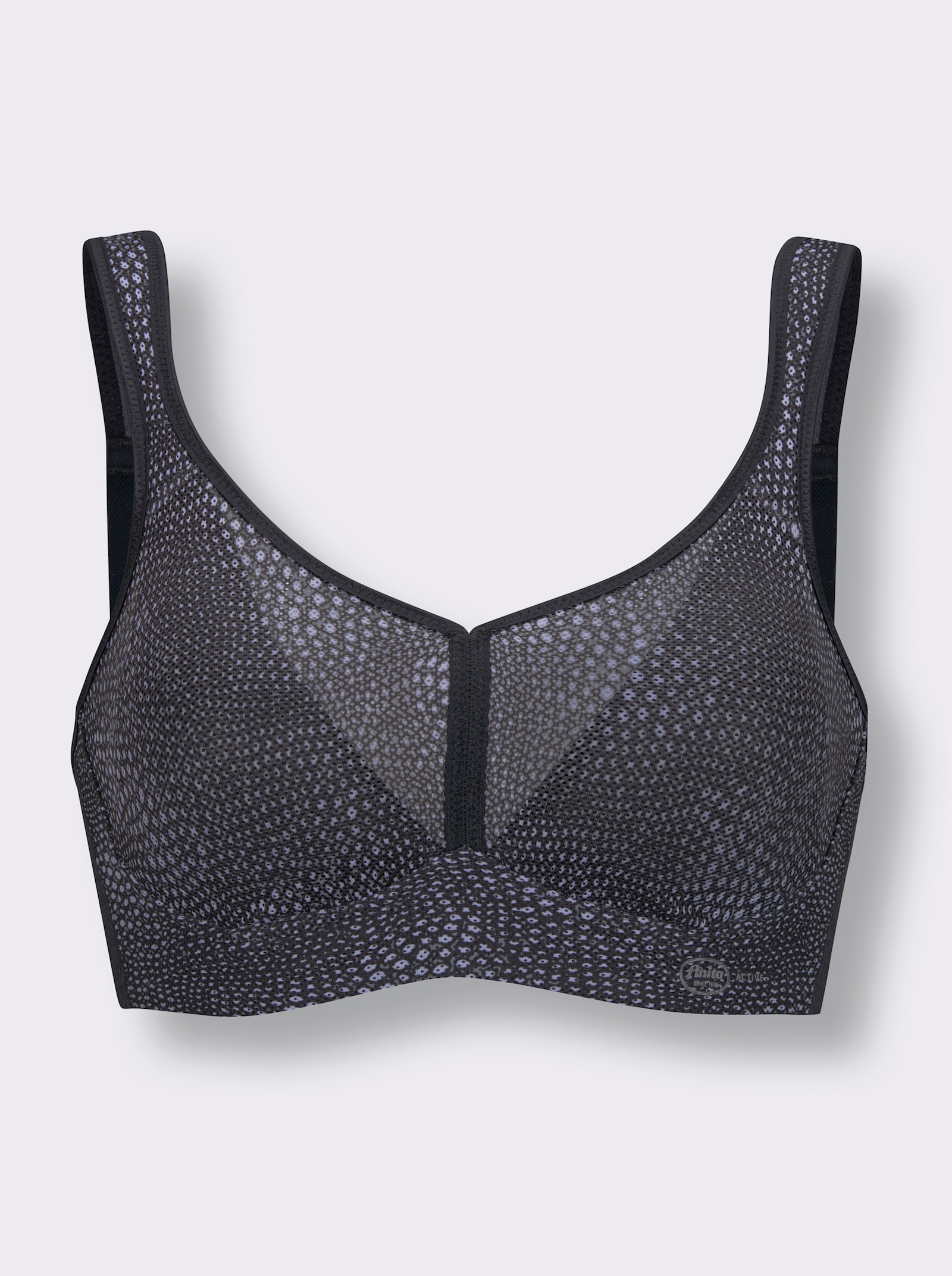 Anita Sport-BH ohne Bügel für starken Halt - anthrazit