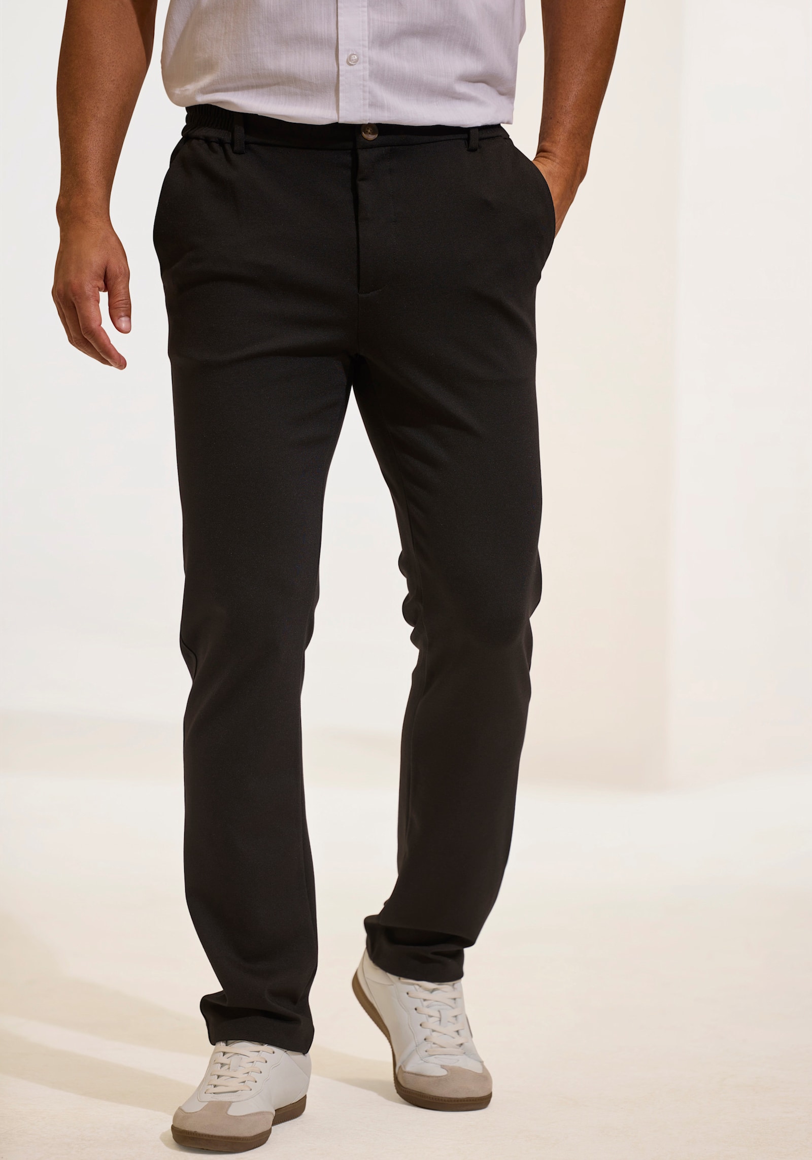 H.I.S Stoffen broek - zwart