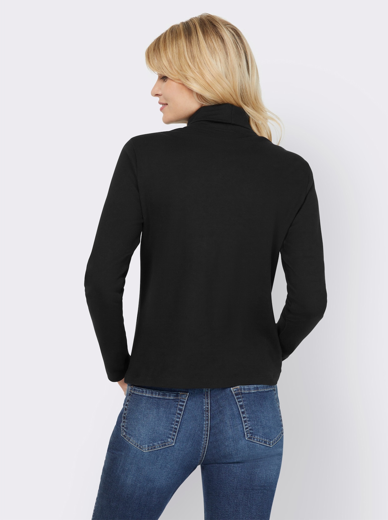 heine Colshirt - zwart