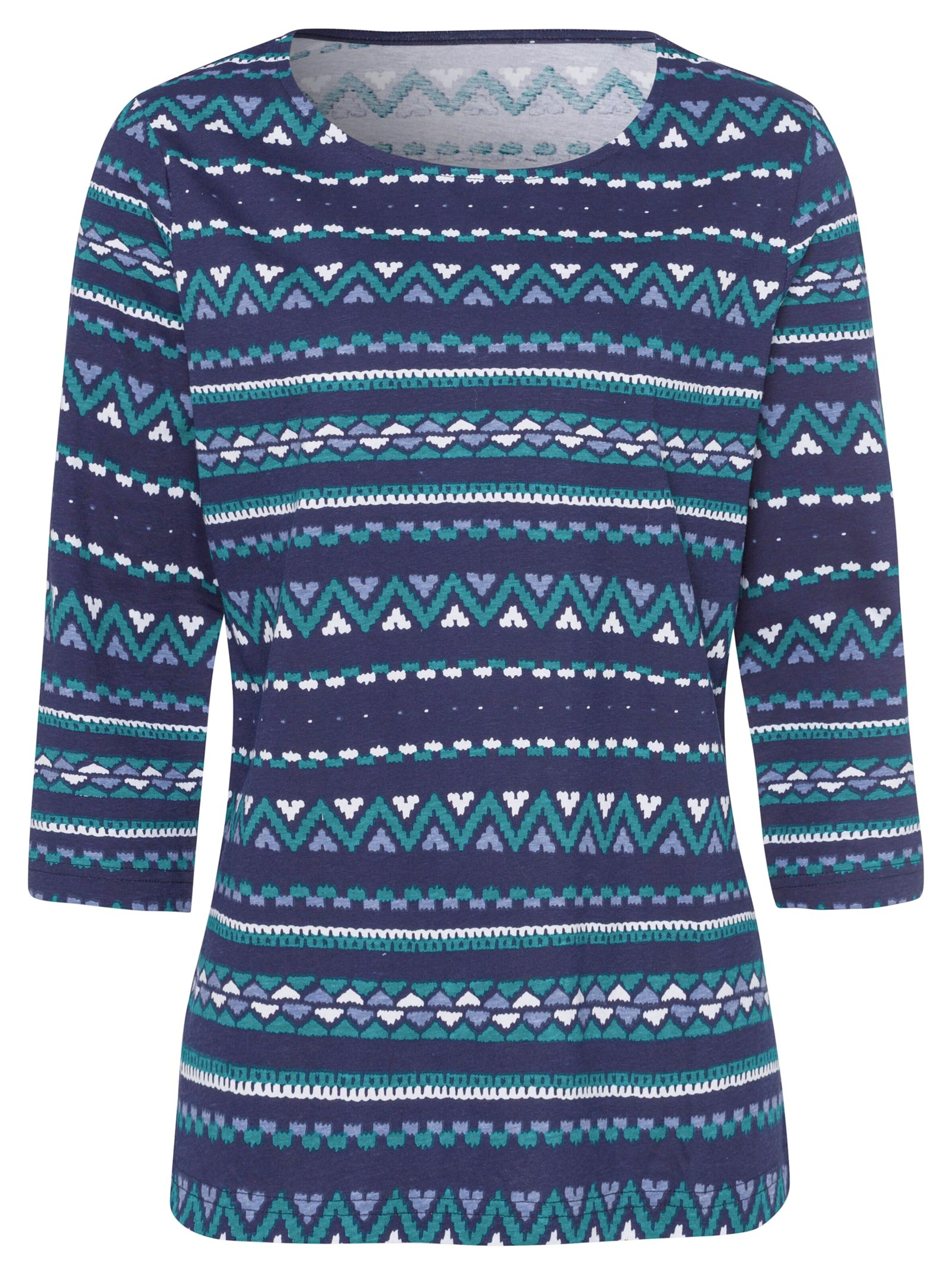 Shirt - nachtblau-bedruckt