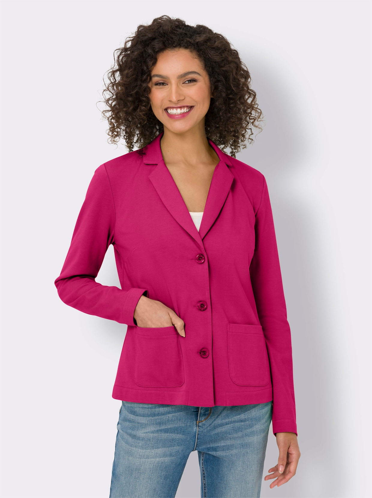 heine Jersey blazer - pink