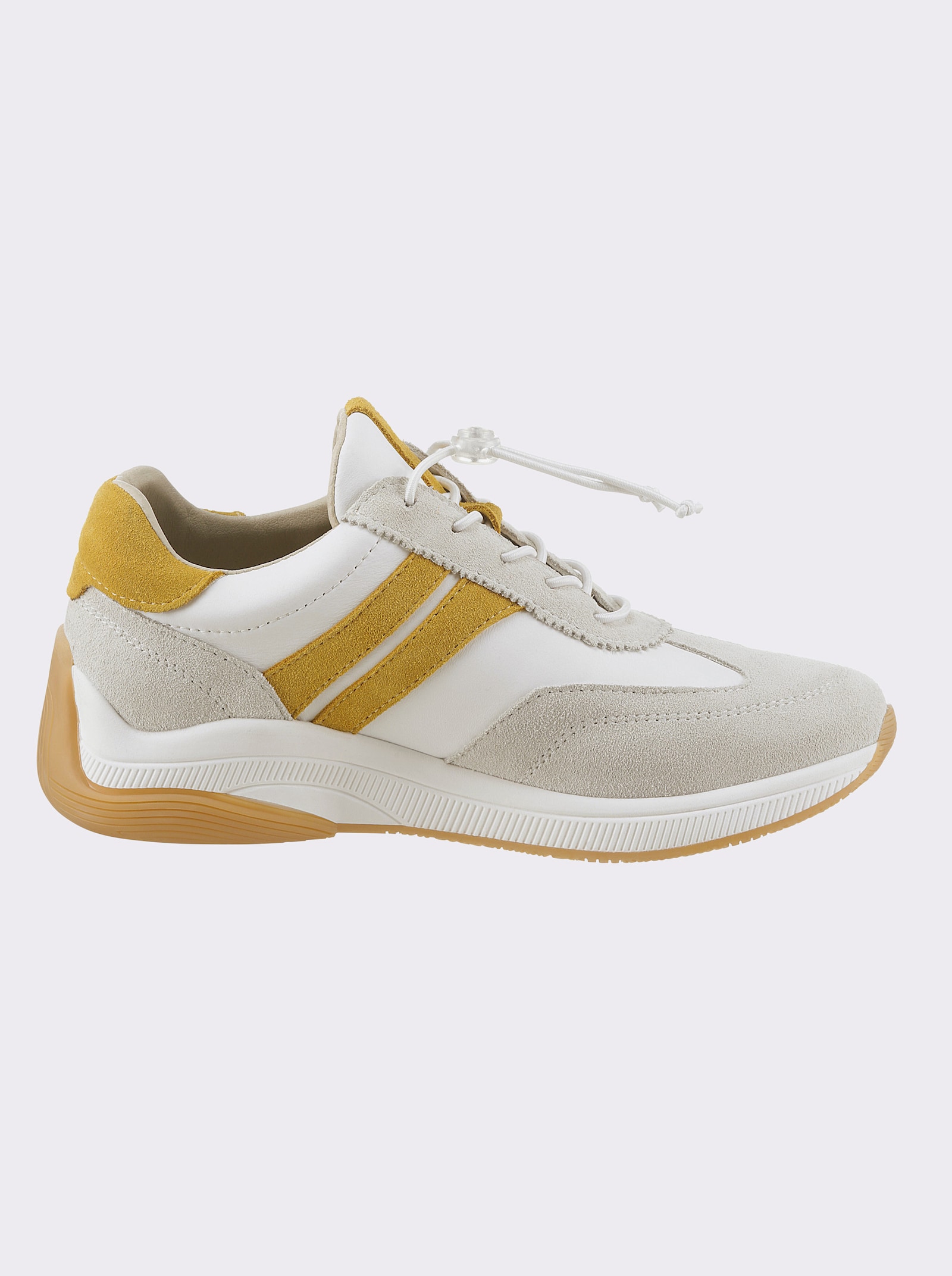 heine Sneaker - wit/geel