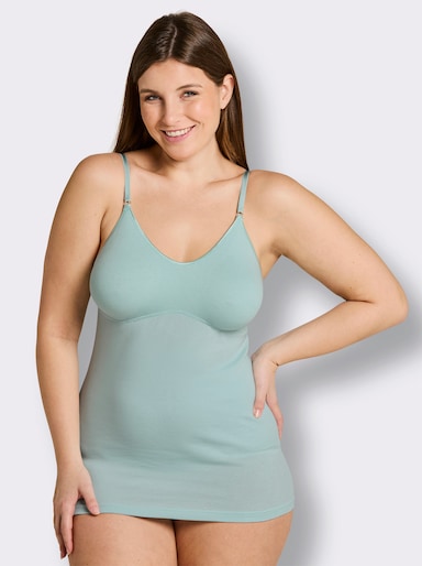 wäschepur BH-Hemd mit doppelt gemoldeten Cups - mint