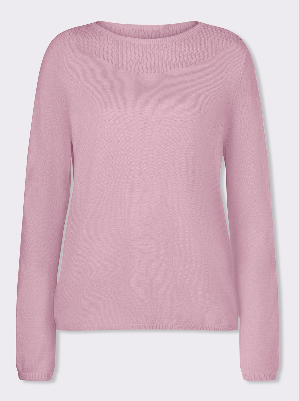 Pullover met lange mouwen - roze