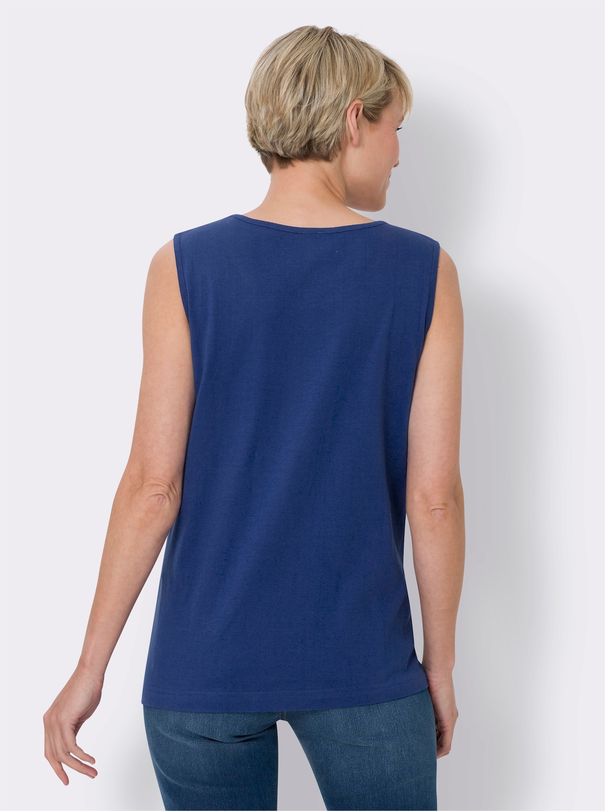 Shirttop - royalblau