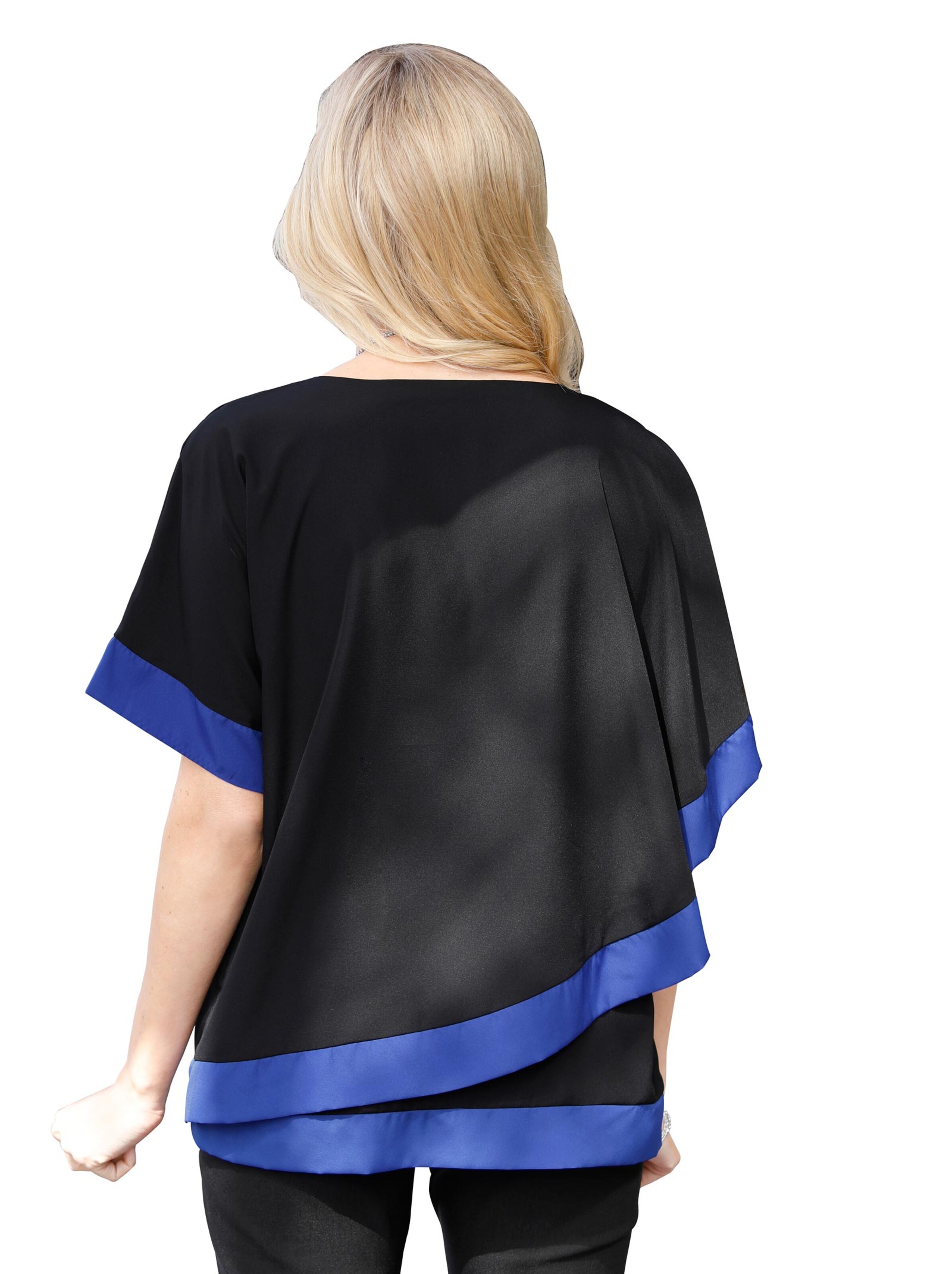 Tunika - schwarz-blau