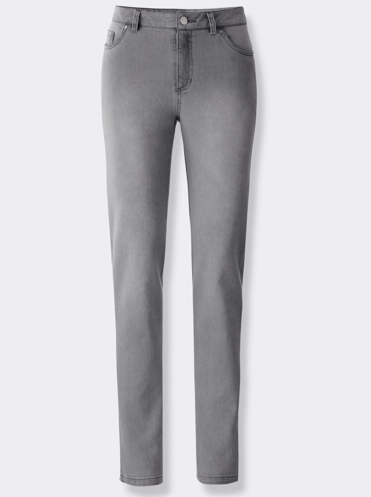 Jeans - grey-denim