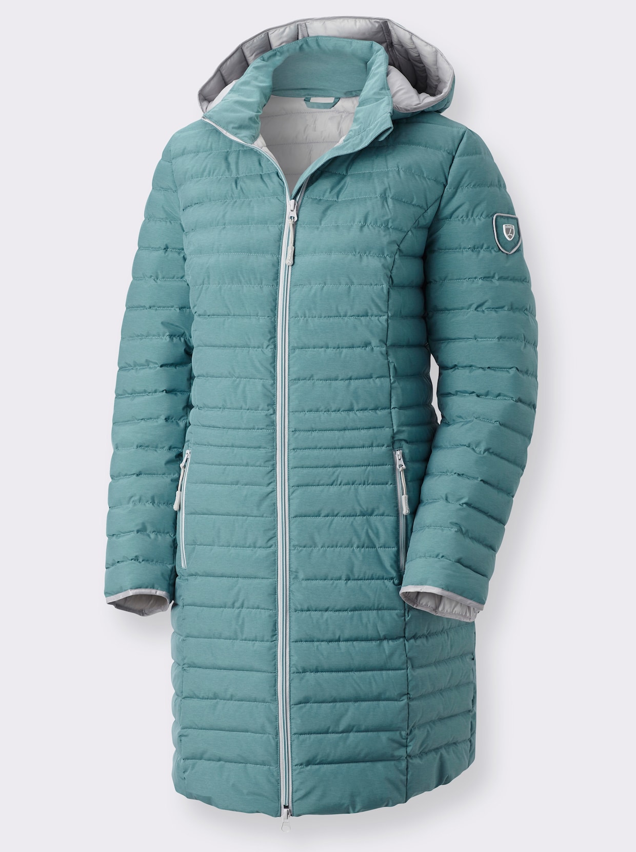 Steppjacke - mint-meliert