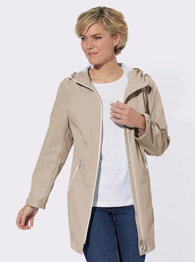 Softshelljacke - beige