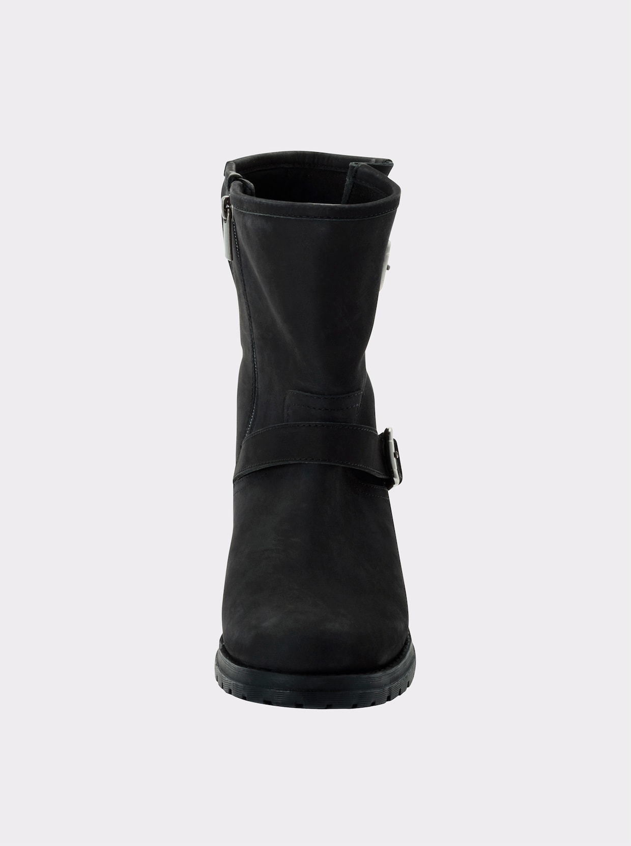 sheego Bikerboots - schwarz