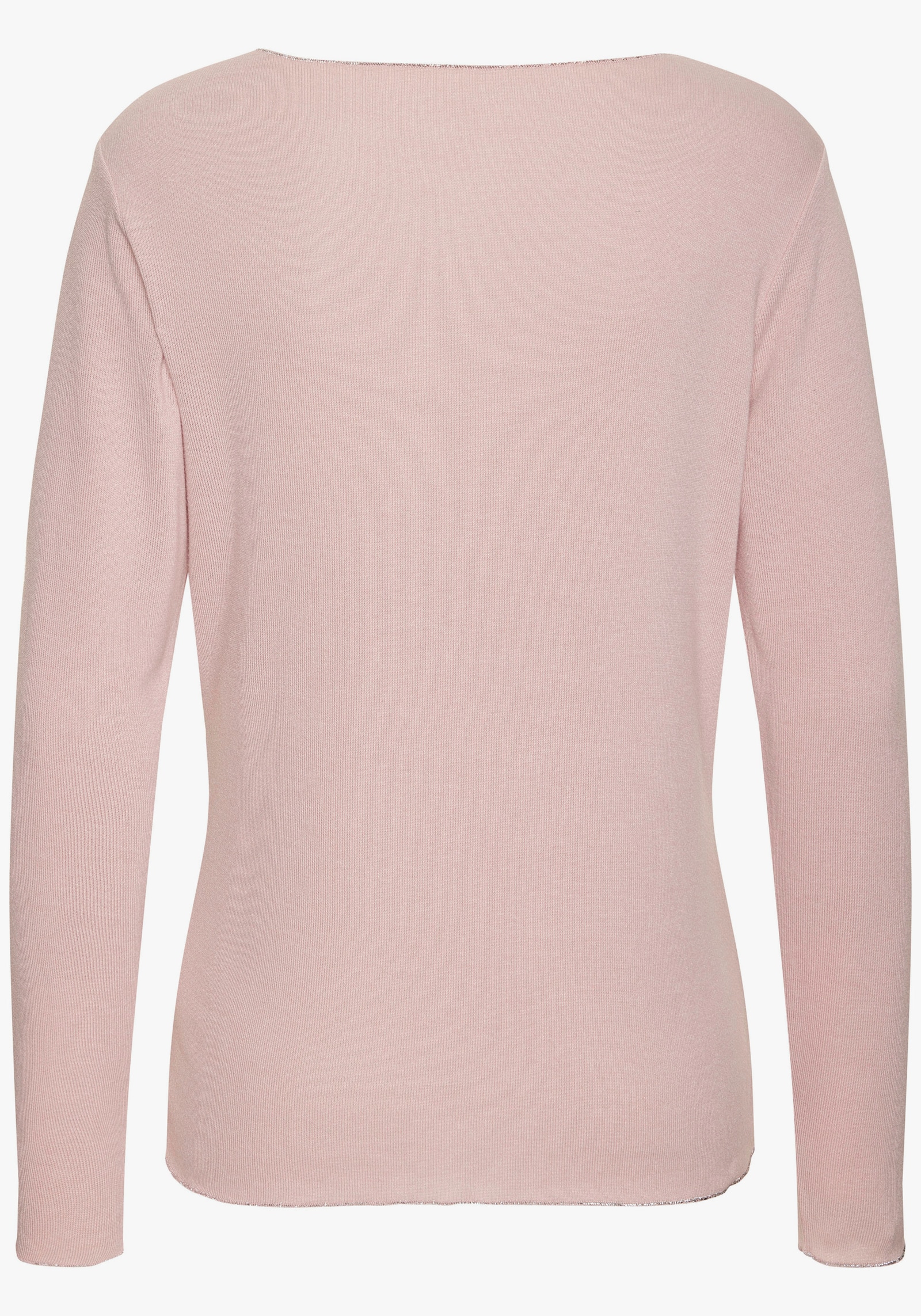 LASCANA Langarmshirt - rosa