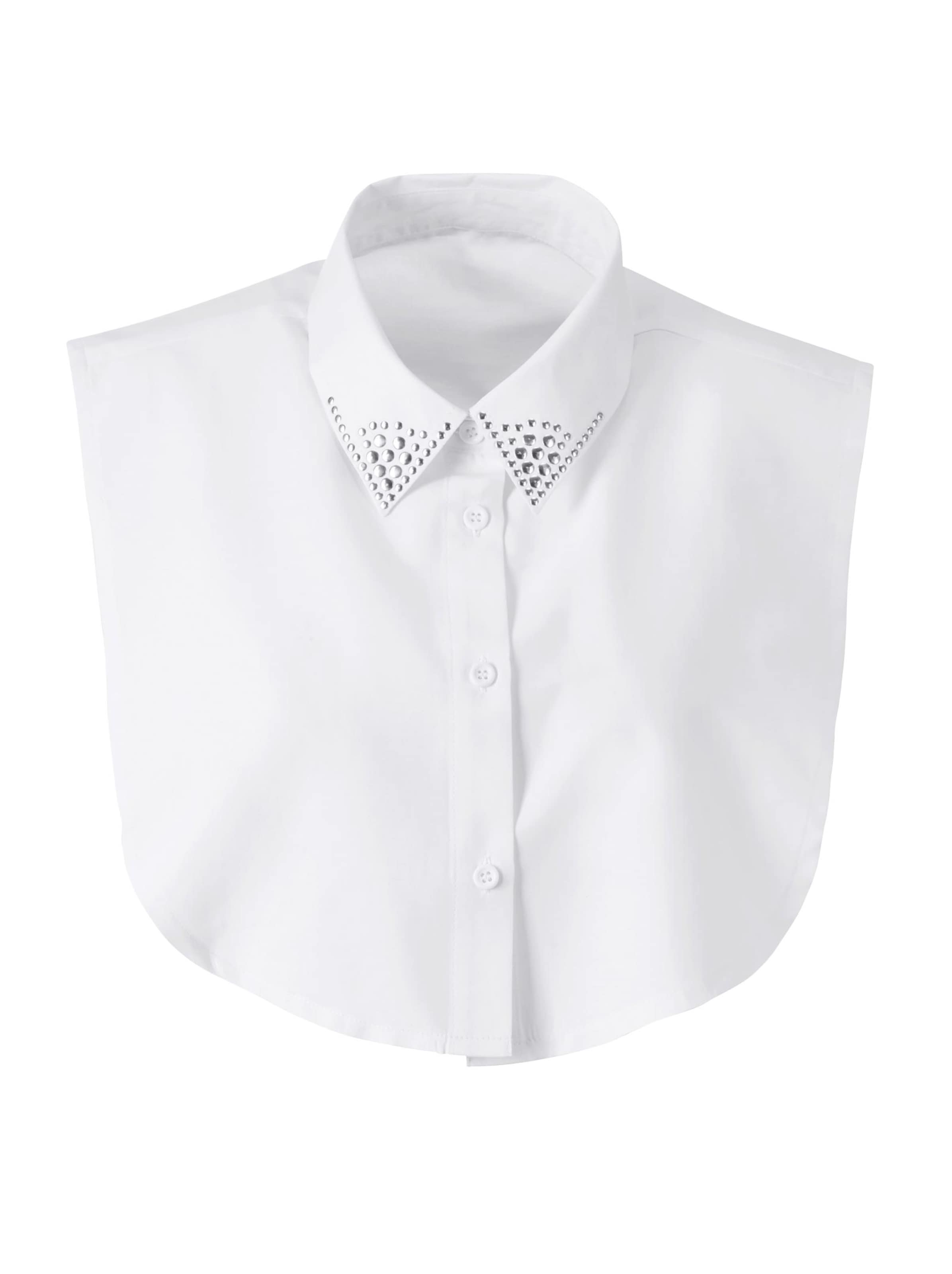 Blusenkragen - weiß