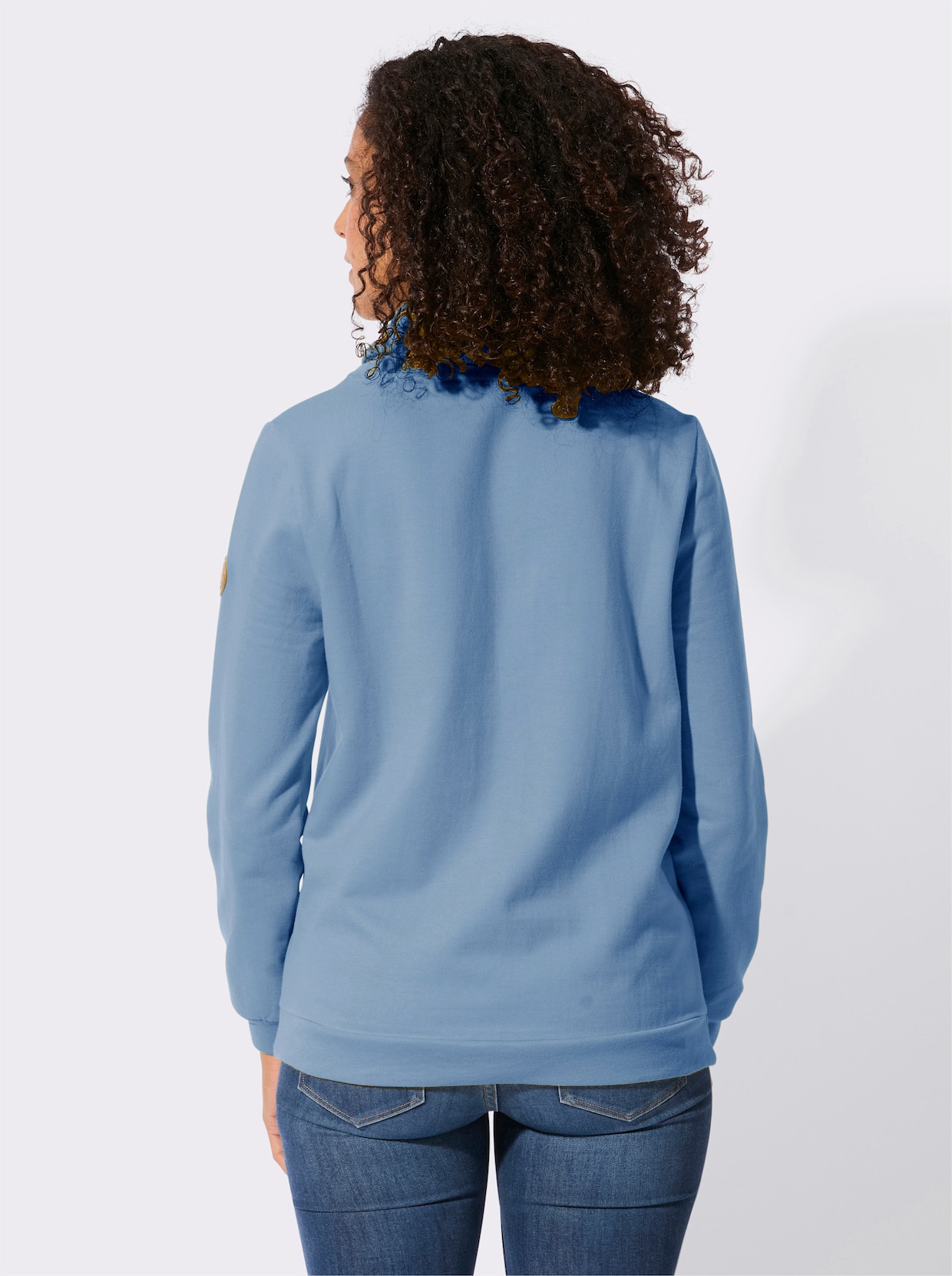 Sweatshirt - himmelblau