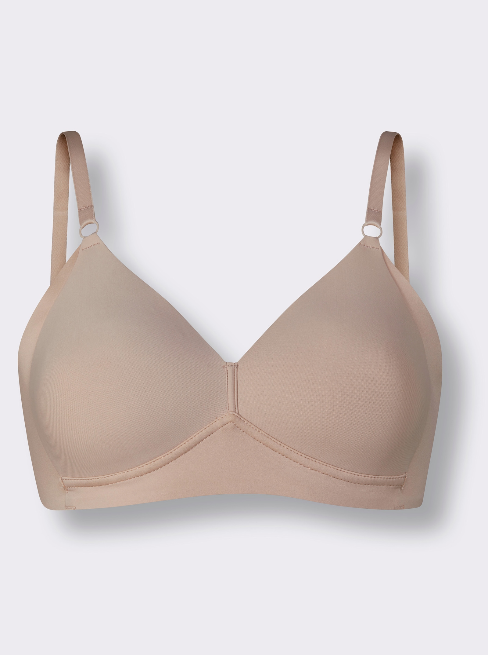 Naturana T-shirtbeha zonder beugel - ivoorkleur