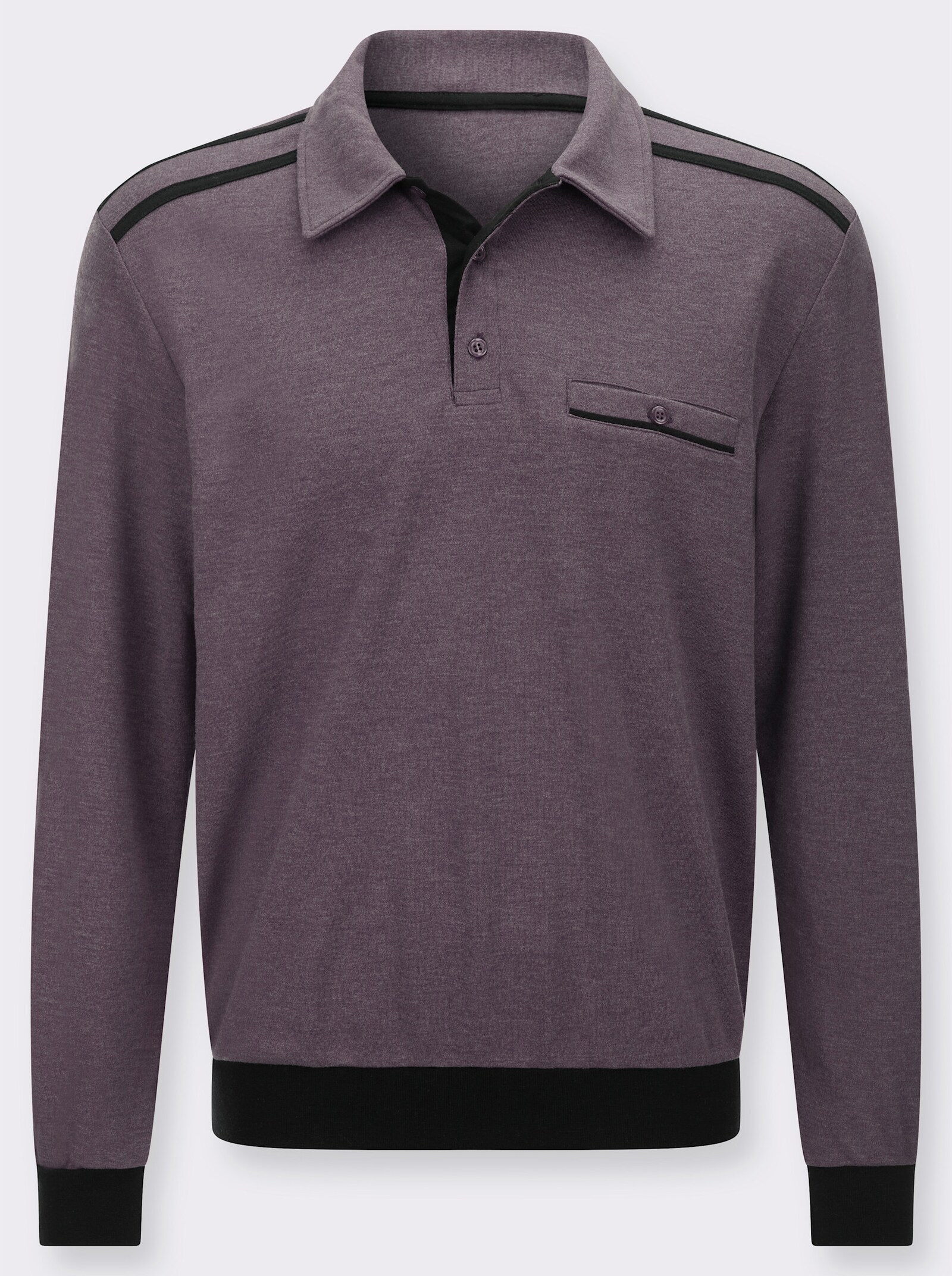Sweatshirt - aubergine