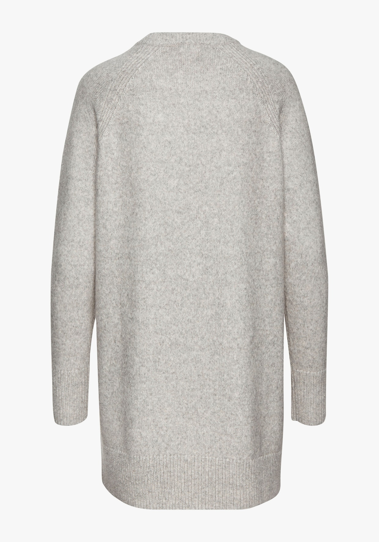 LASCANA Longpullover - grau meliert