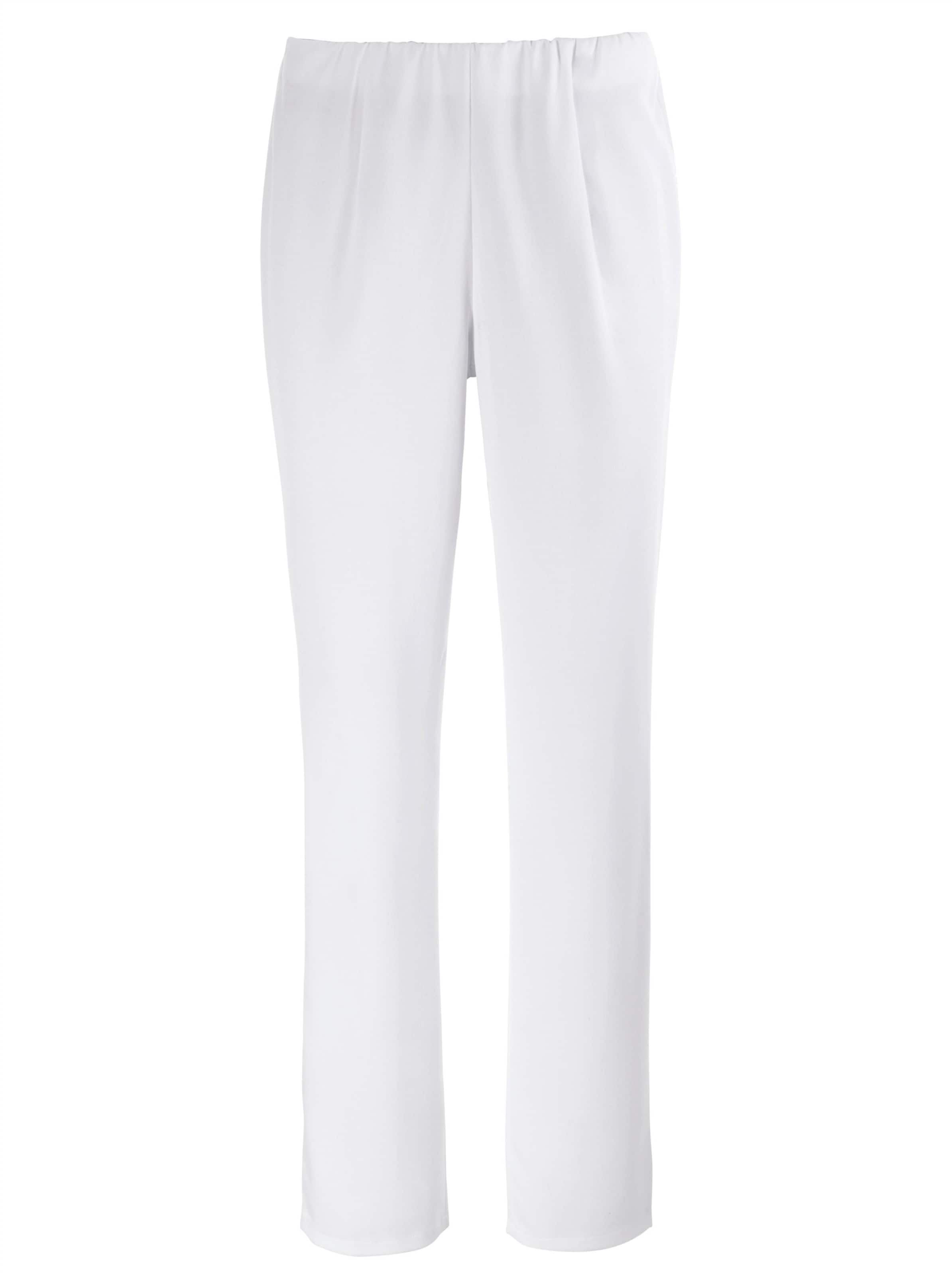 Weiß Stretch-Hose - Bild 3