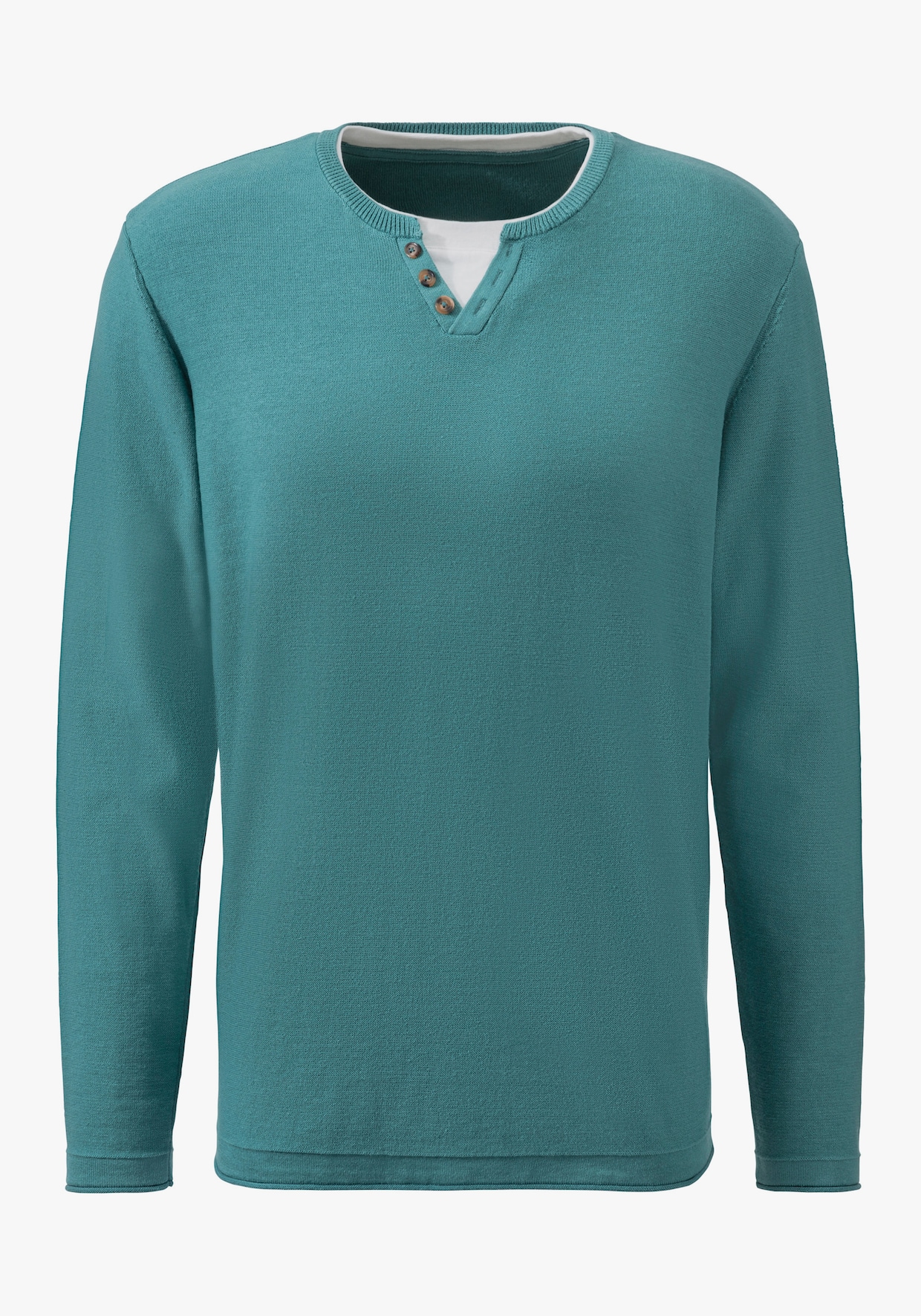 H.I.S Gebreide pullover - petrol