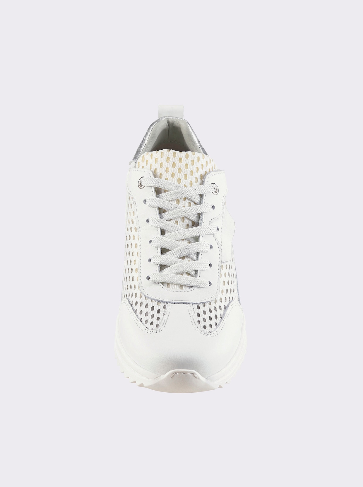 heine Sneaker - weiß-silberfarben