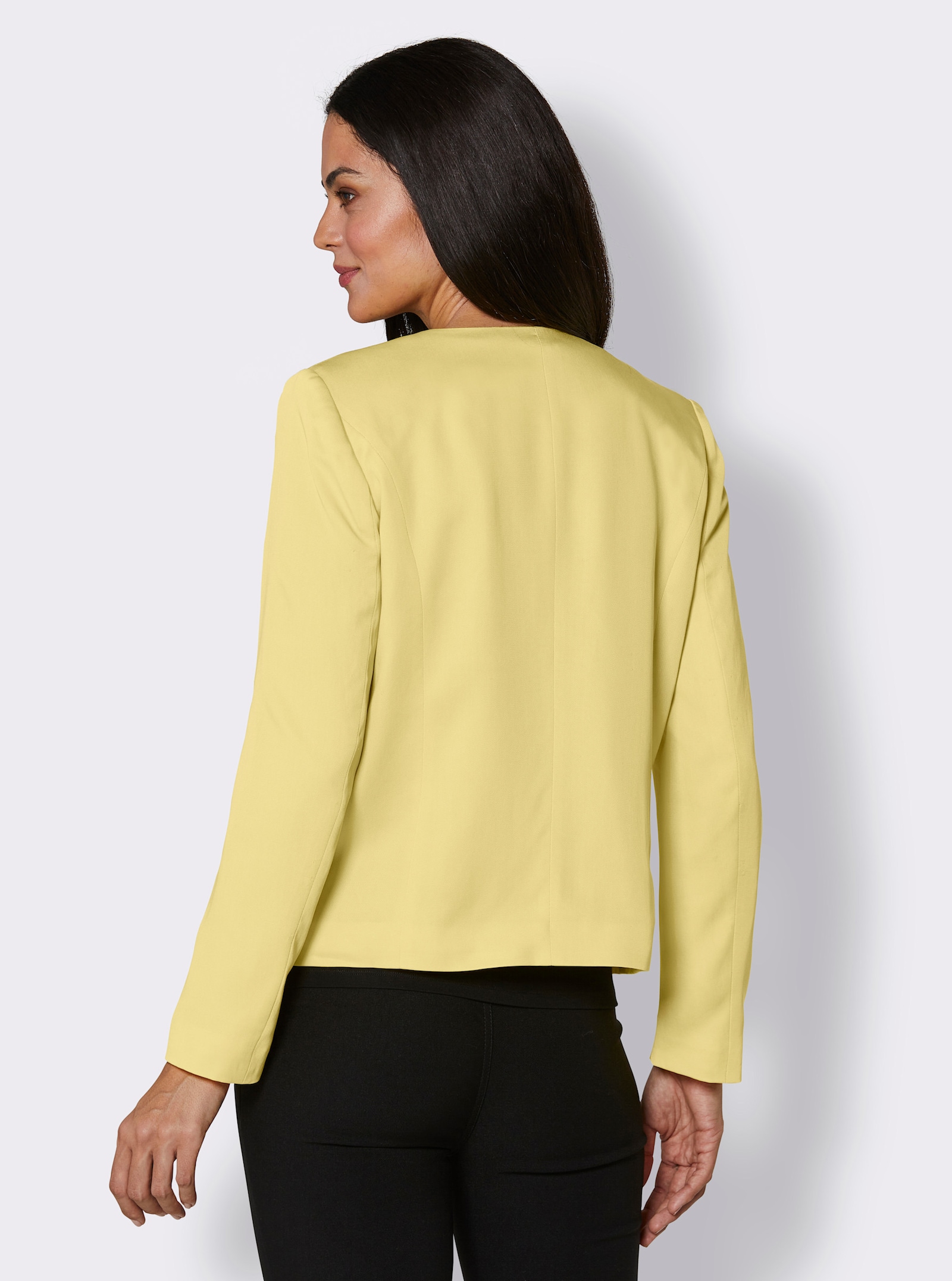 CREATION L PREMIUM Blazer in Lyocell-Qualität - zitrone