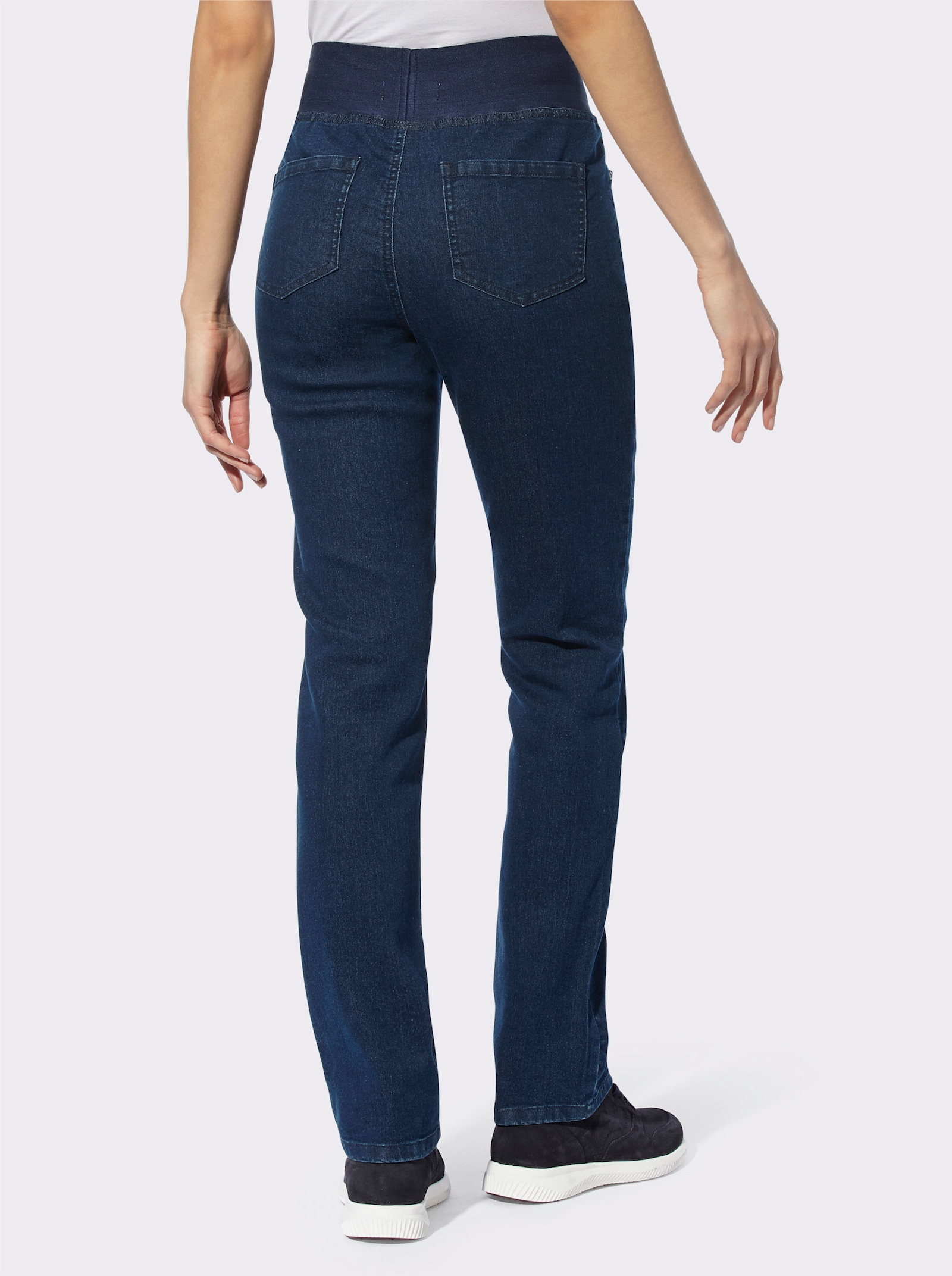 heine Comfortjeans met rechte pijpen - dark-blue