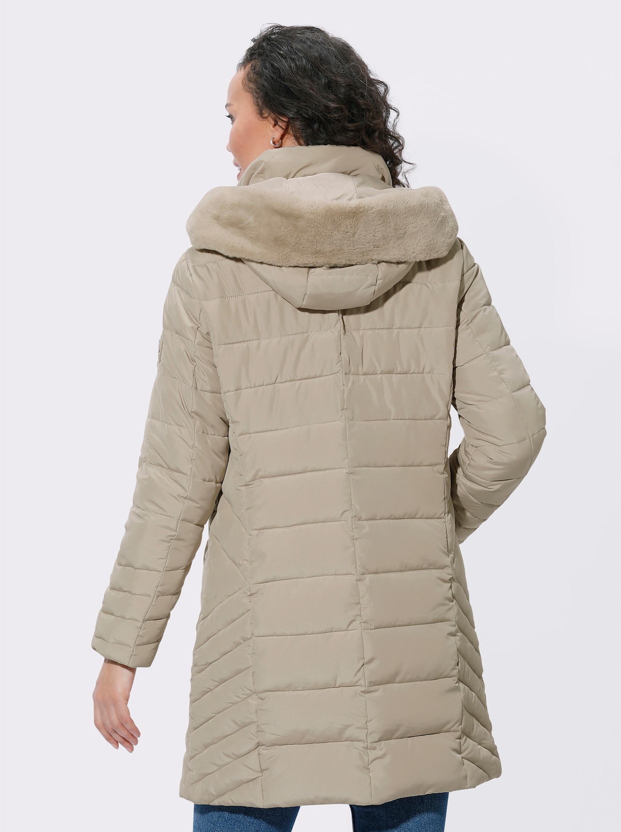 Longjacke - sesam