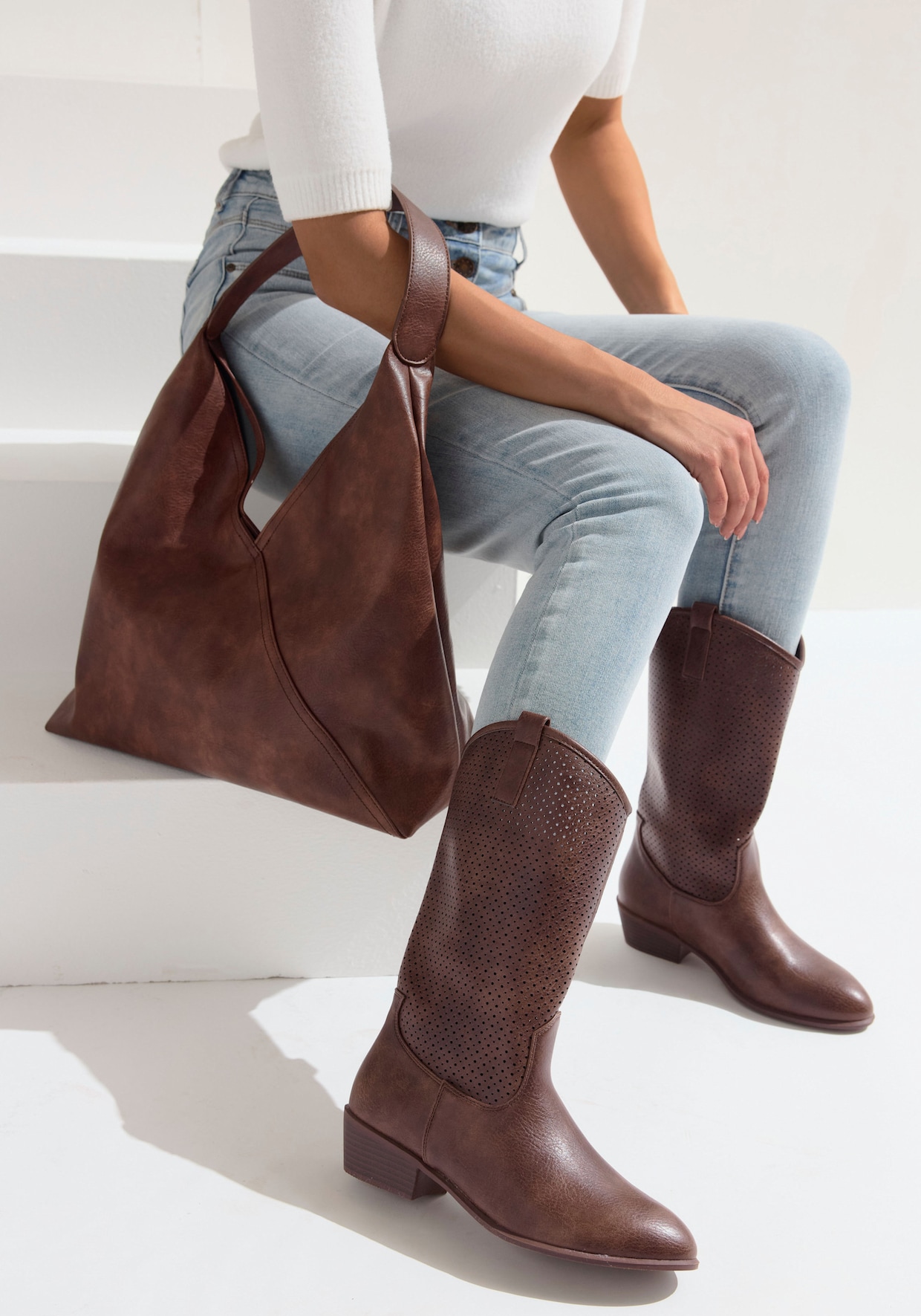 Vivance Shopper - braun