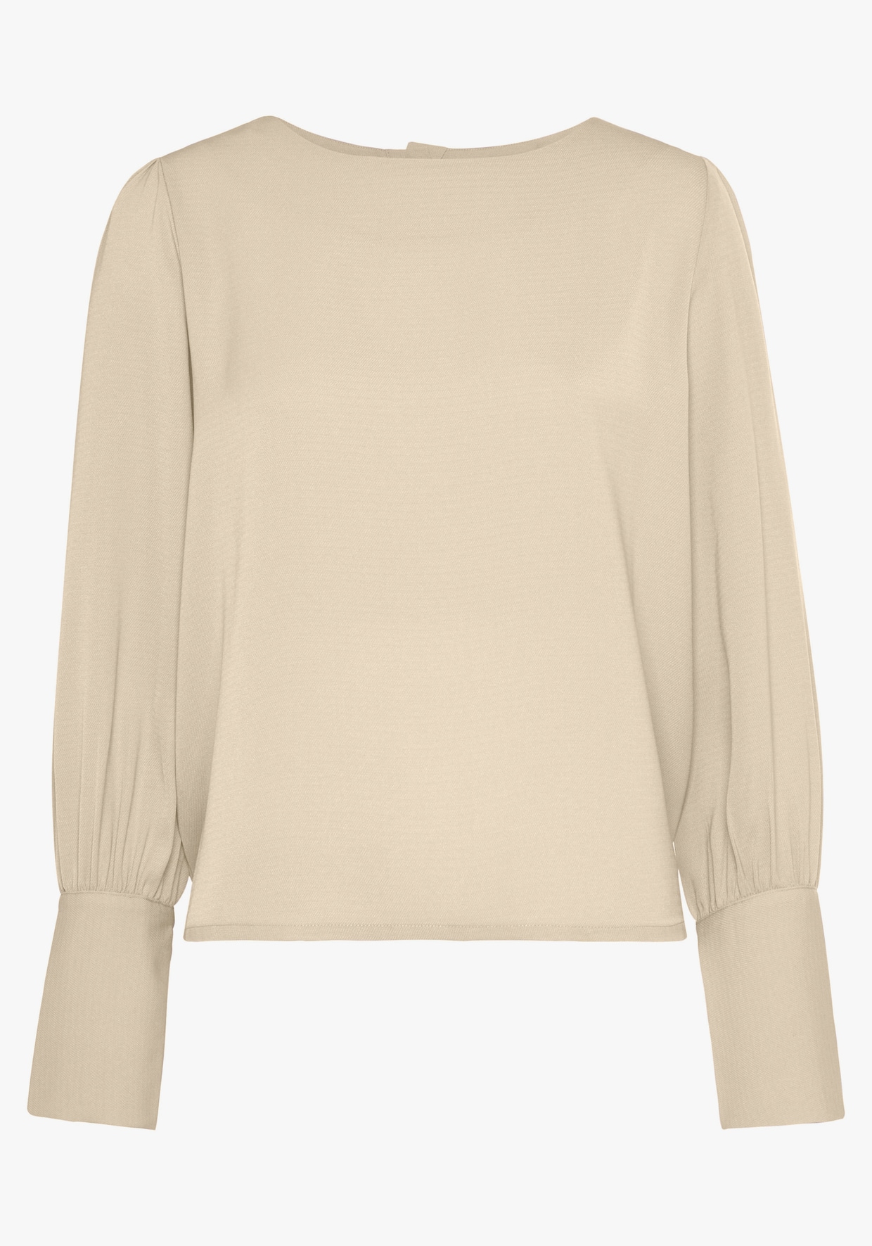 LASCANA Blouse met lange mouwen - crème