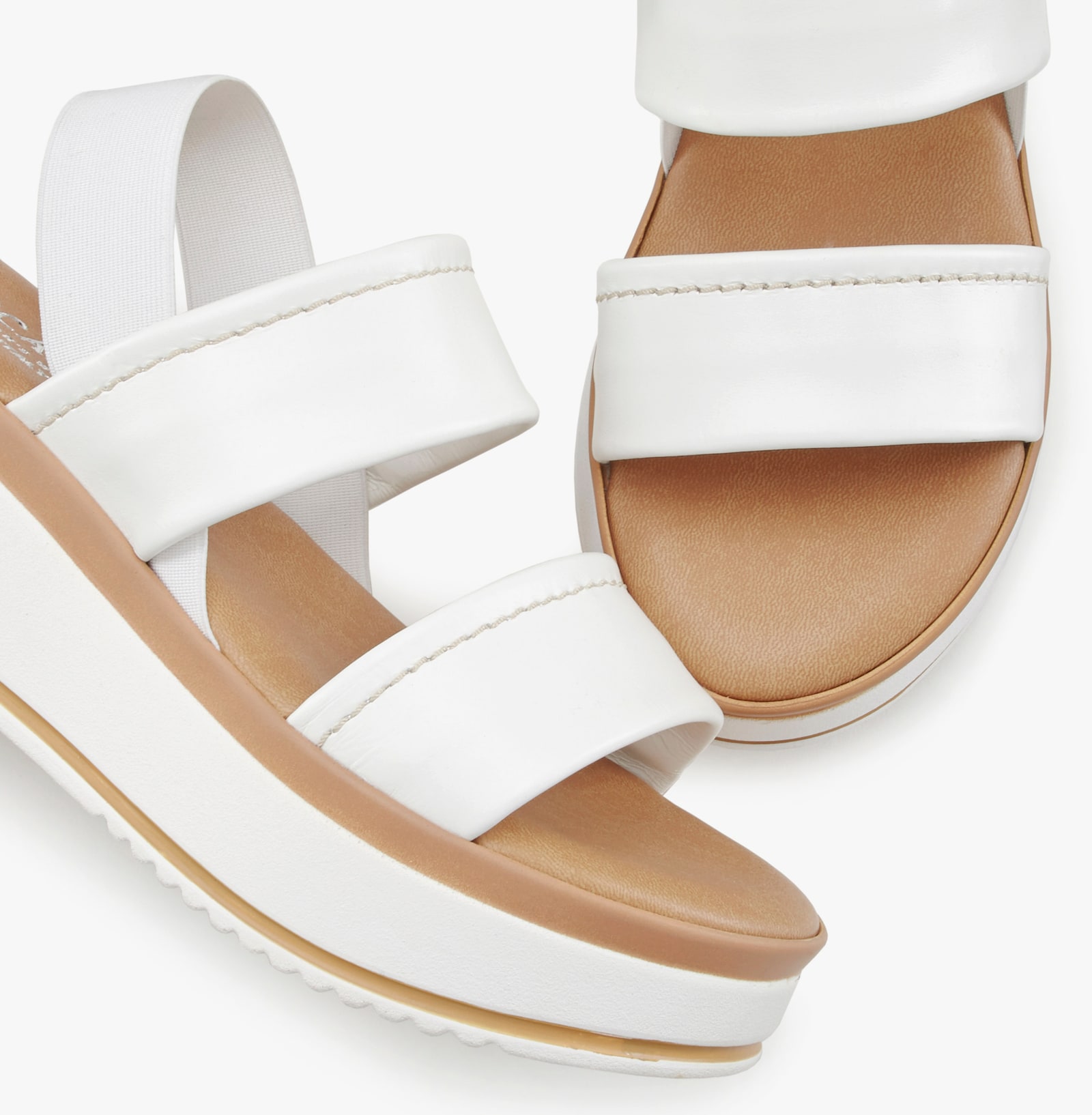 LASCANA Plateausandaletten - weiß