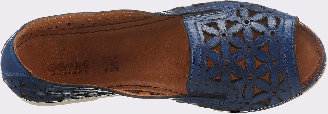 Gemini sandaaltjes - donkerblauw