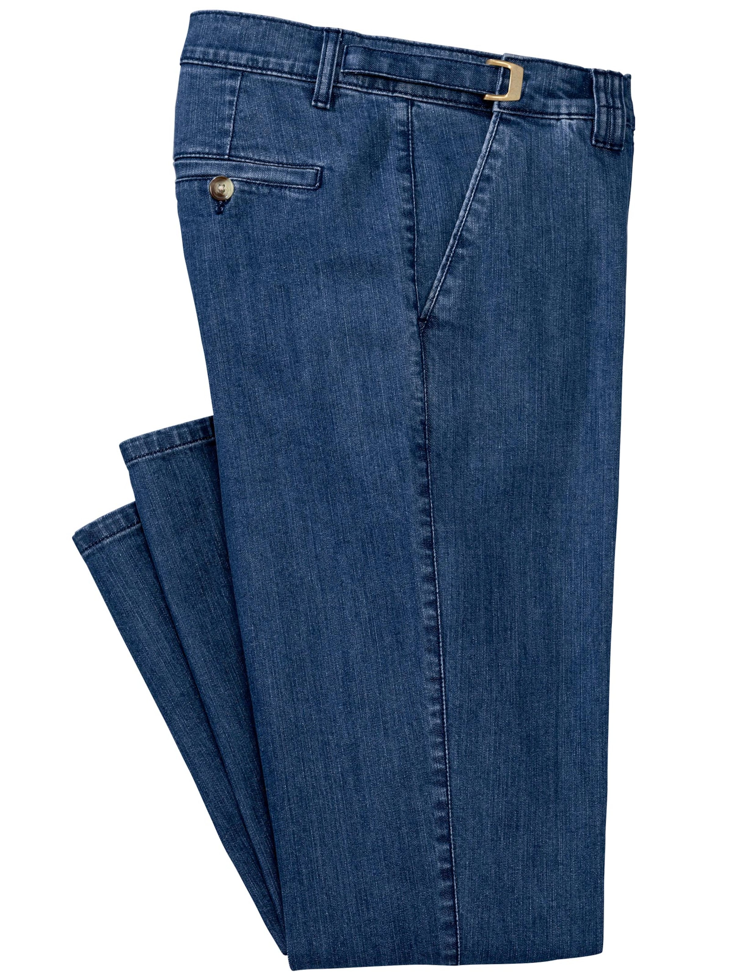 Autofahrer-Jeans - blue-stone-washed