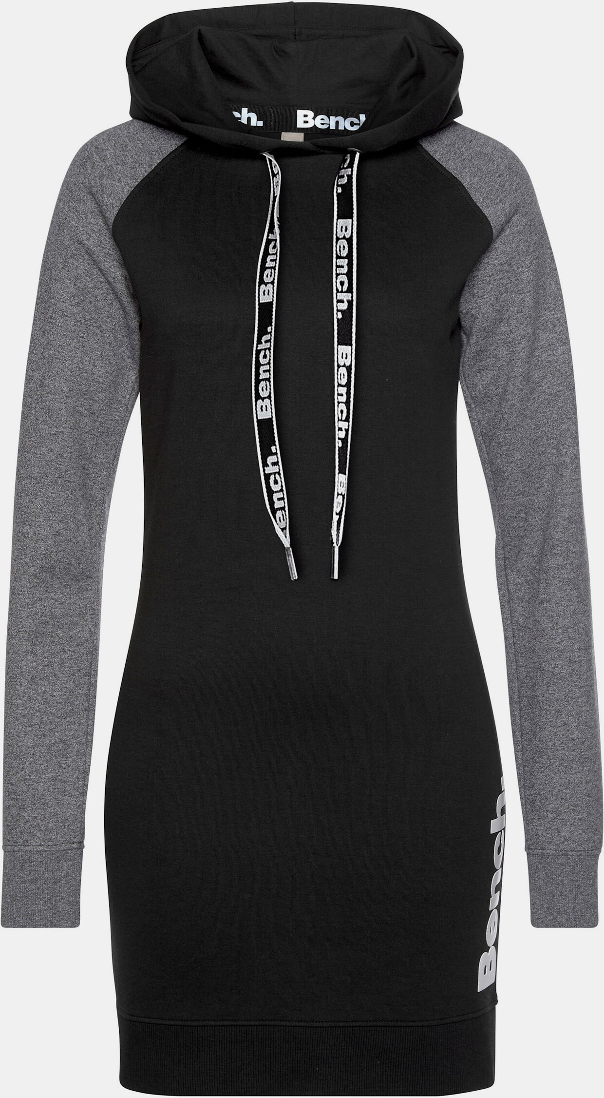 Bench. Sweatkleid - anthrazit-schwarz