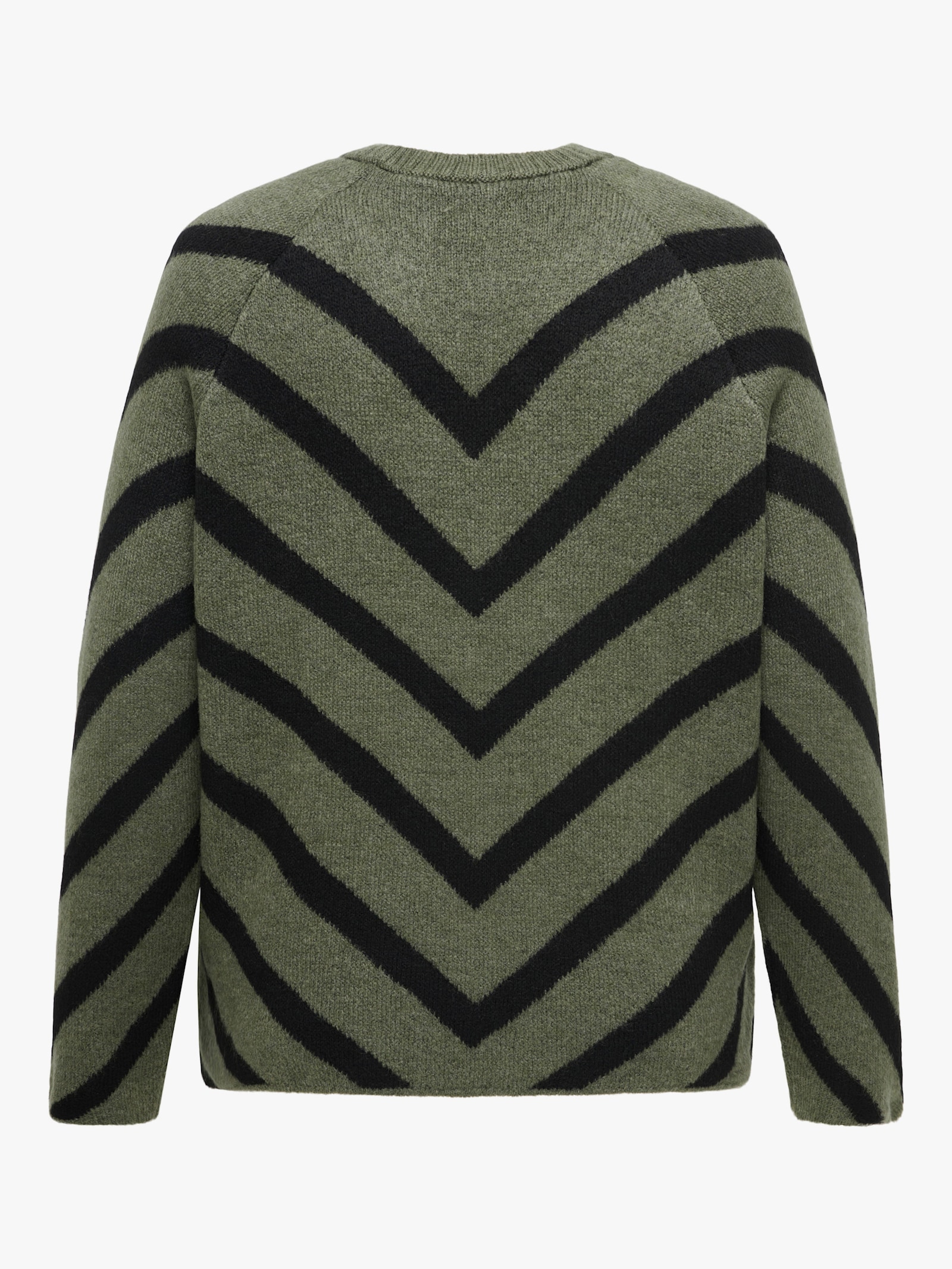 ONLY CARMAKOMA Strickpullover - lizard detail:w /black