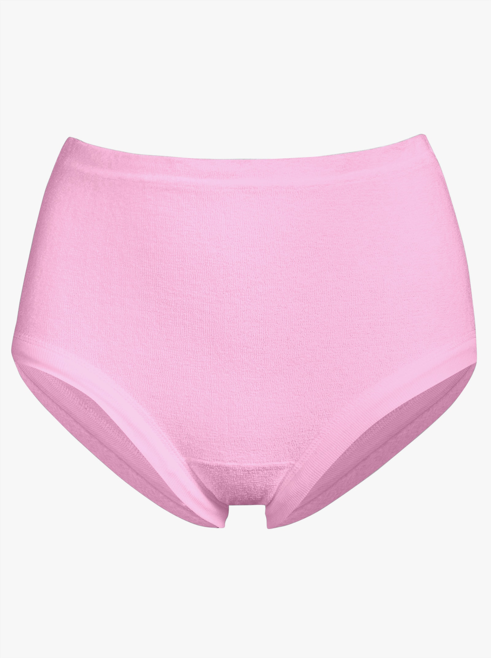 wäschepur Slip in Frottee-Qualität - 2x rose + 2x bleu